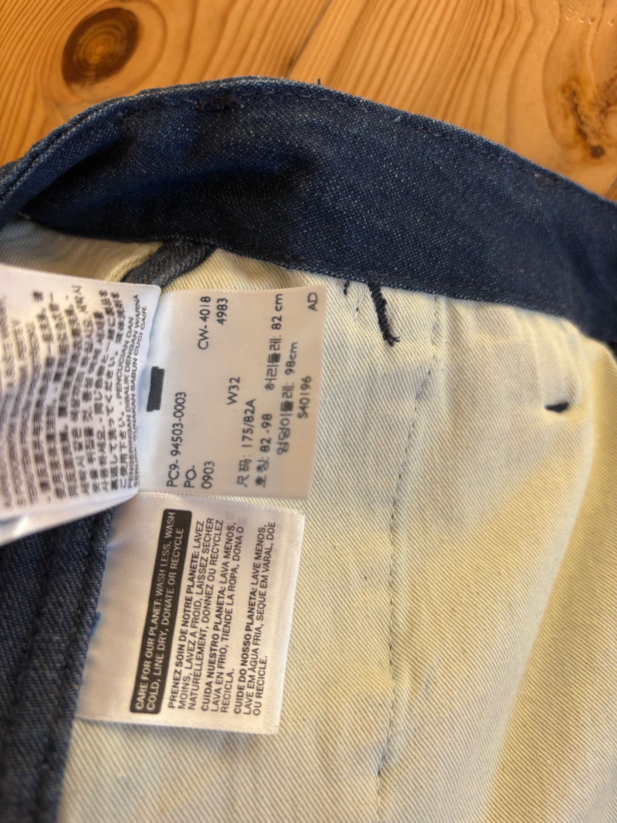 Levi's Vintage Clothing NWOT LVC 1920’s Balloon 32 Raw 2019 version denim jeans Size US 32 / EU 48 - 6 Thumbnail