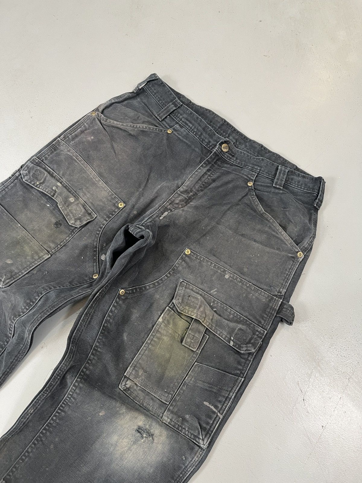 image of Carhartt Multi Pocket Double Knee in Black, Men's (Size 36)