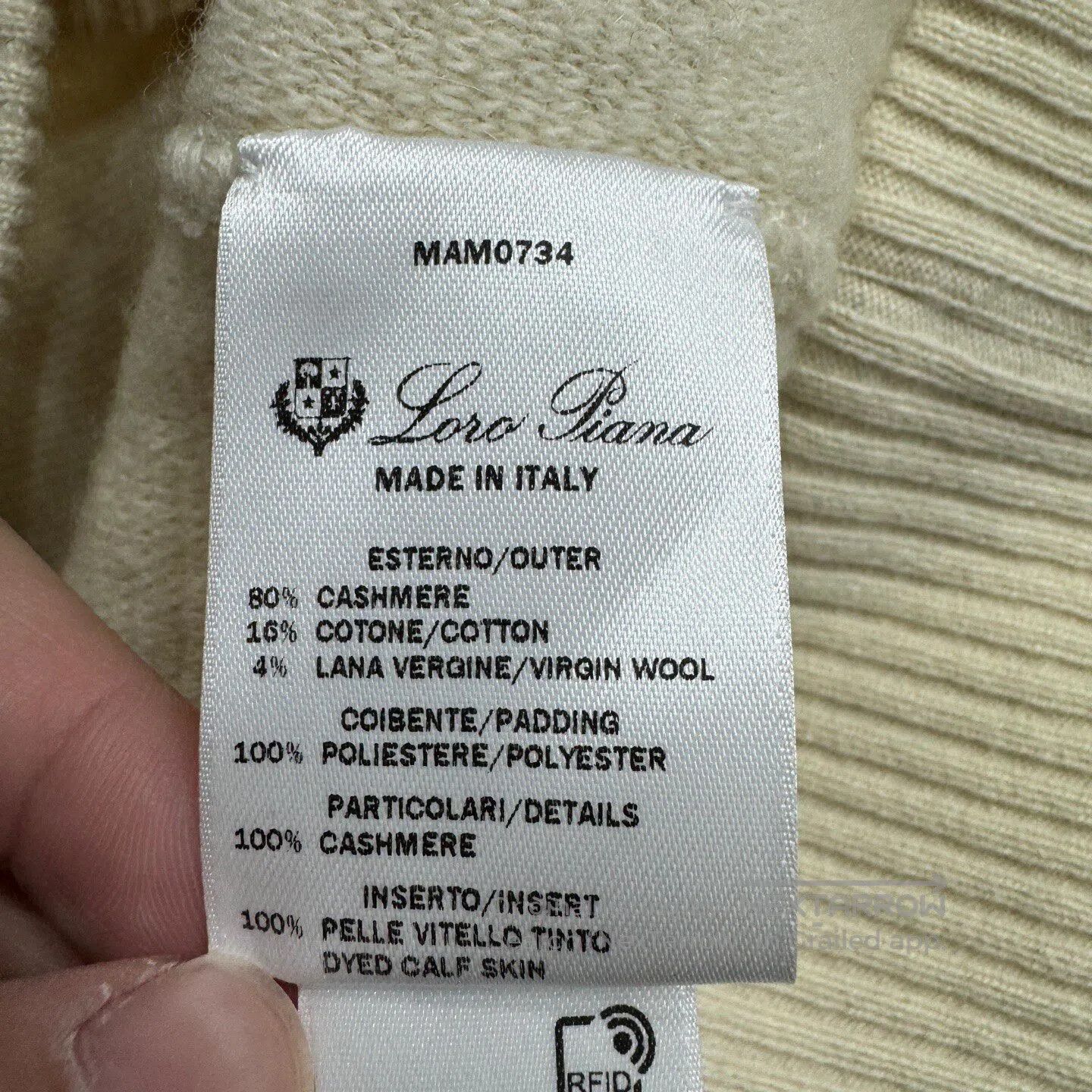 Loro Piana #REF! Size US L / EU 52-54 / 3 - 5 Thumbnail