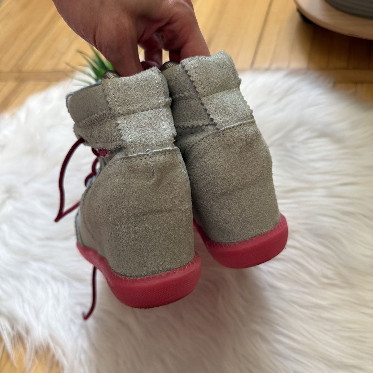 Buffalo London 📌 Crazy Buffalo like Isabel Marant Bekett Wedge Y2K Sneakers Size US 8 / IT 38 - 11 Thumbnail