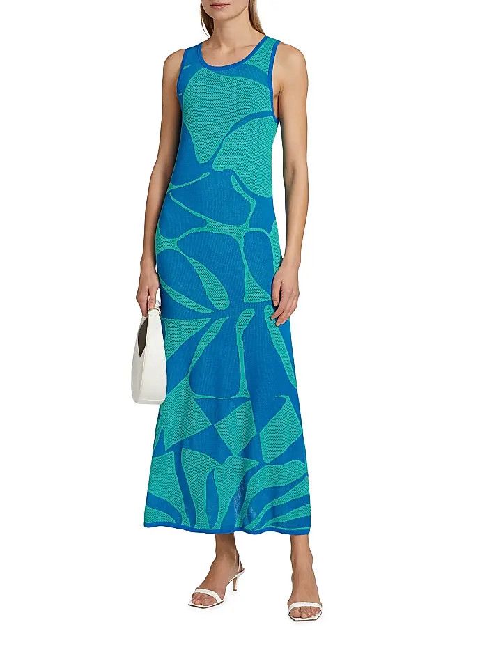 Marie Oliver Marie Oliver Racie Abstract Knit Dress Size XS / US 0-2 / IT 36-38 - 1 Thumbnail