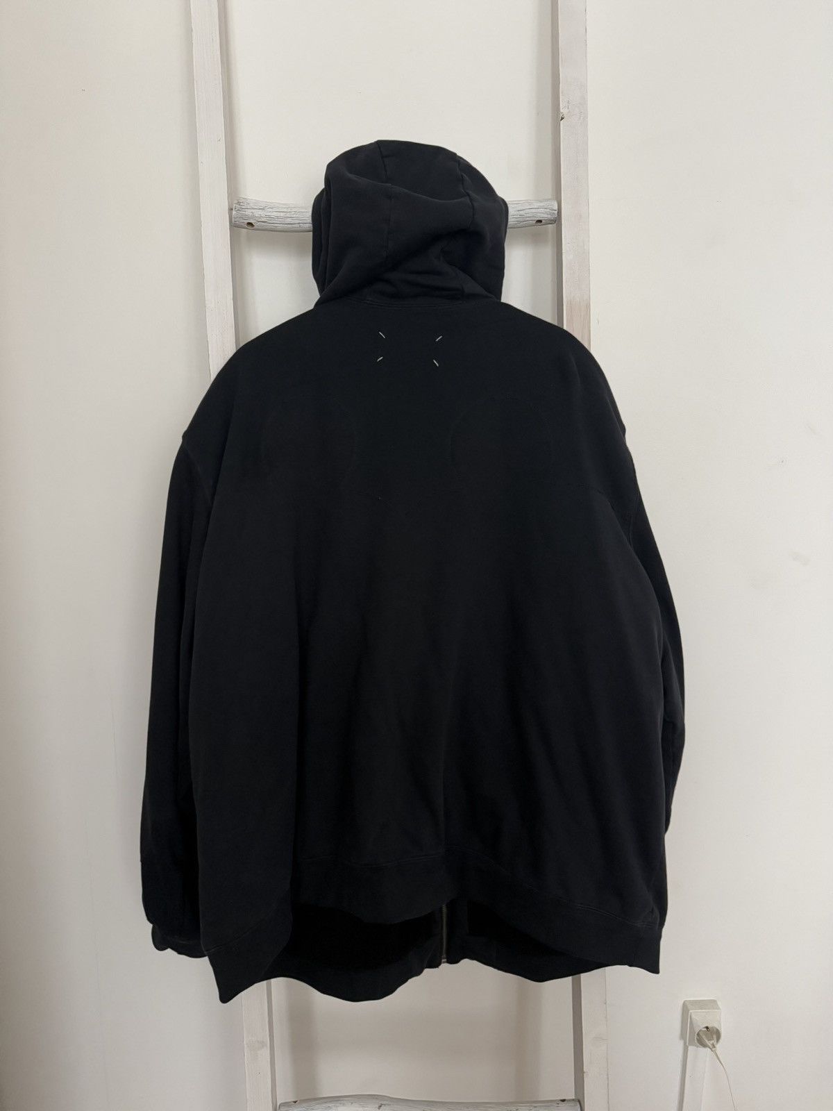 Maison Margiela Maison Margiela Oversized zipper fleece hoodie Size US M / EU 48-50 / 2 - 2 Thumbnail
