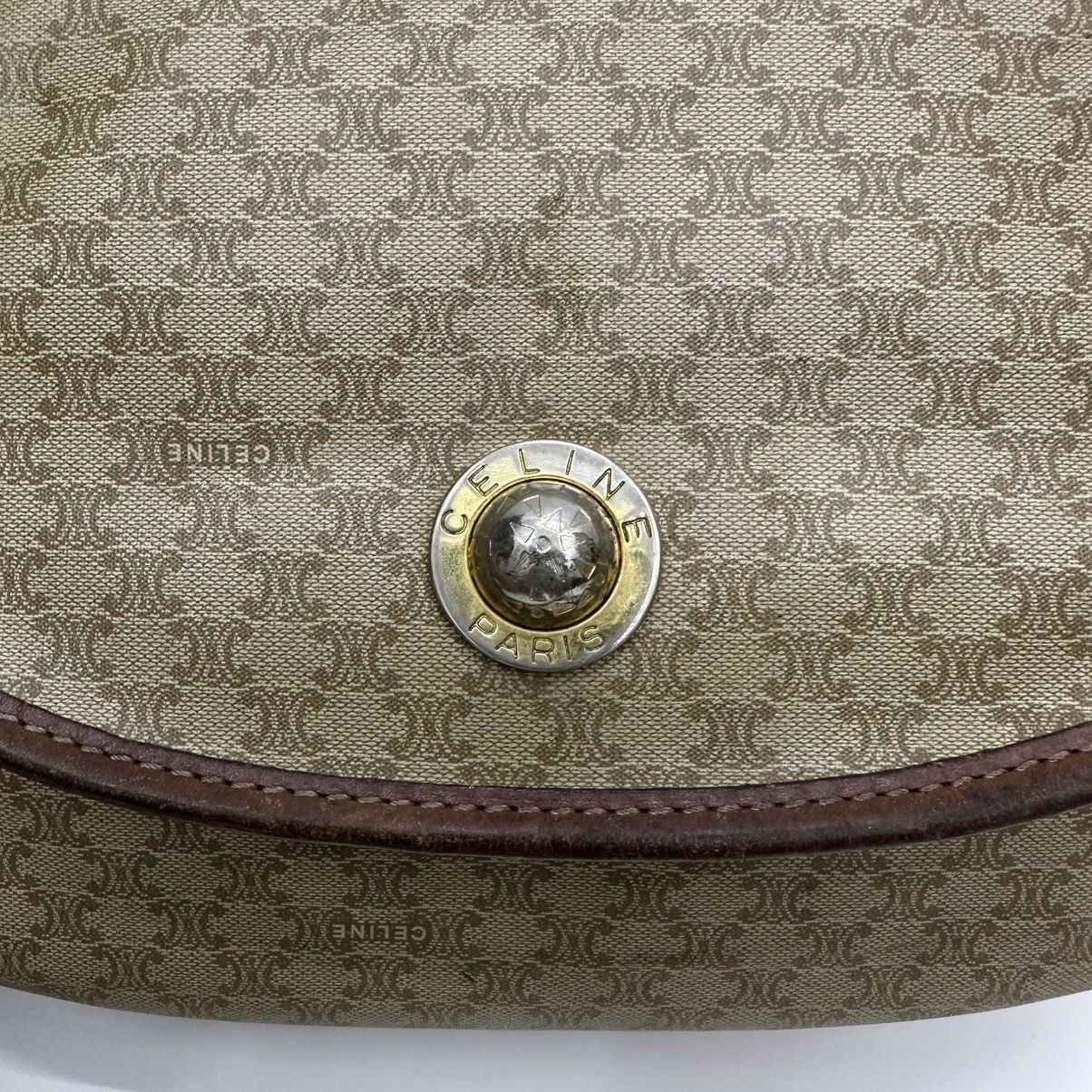 Celine ‼️YES‼️ AUTHENTIC CELINE MACADAM SHOULDER SHOULDER BAG Size ONE SIZE - 7 Thumbnail