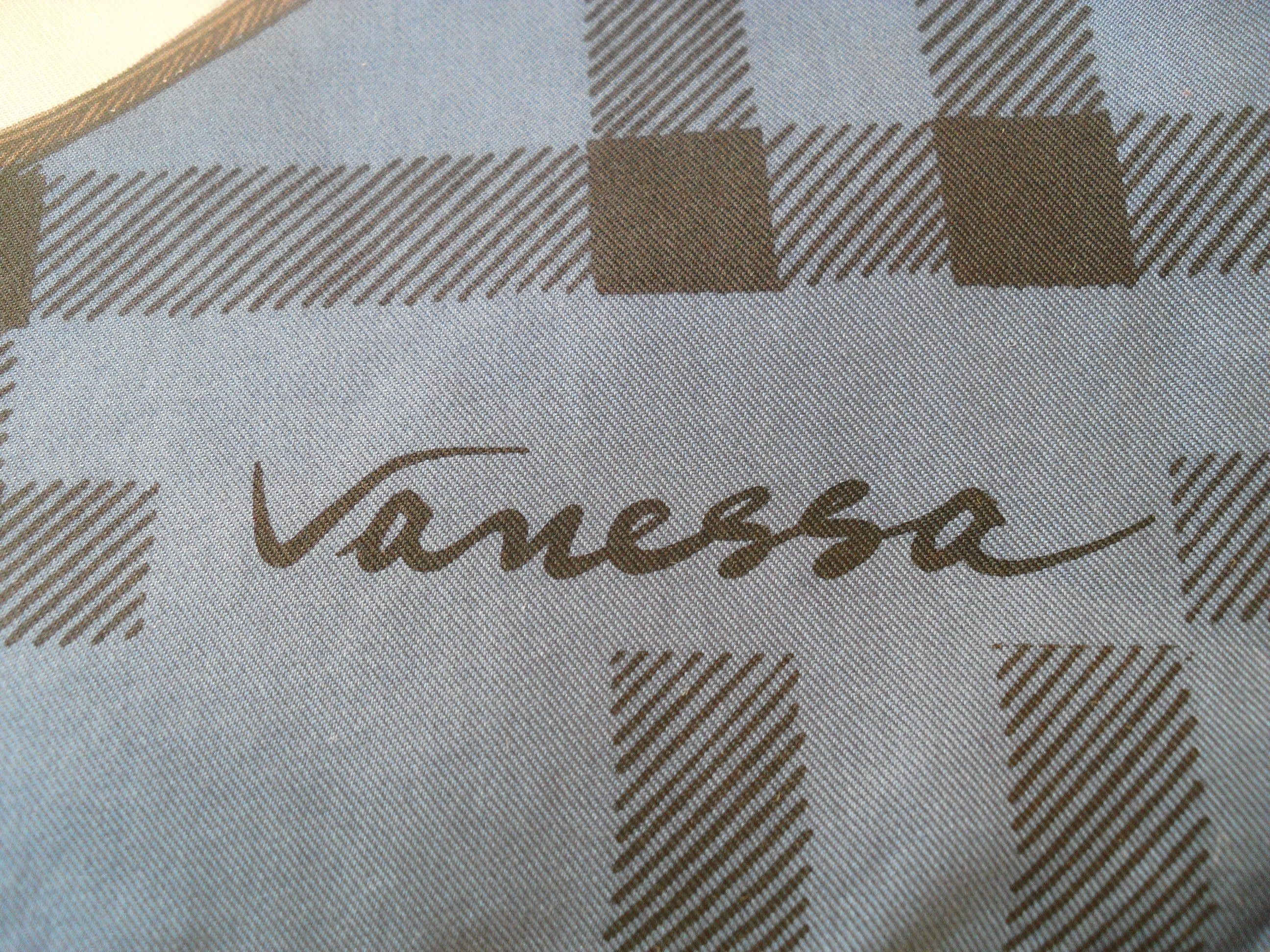 Other Vanessa vintage square travel scarf pure silk Size ONE SIZE - 7 Thumbnail