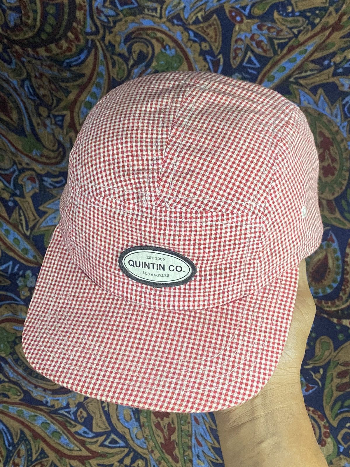 Hypebeast × Quintin Co. checker Los Angeles Quintin co. 5 panel Hypebeast Size ONE SIZE - 2 Thumbnail