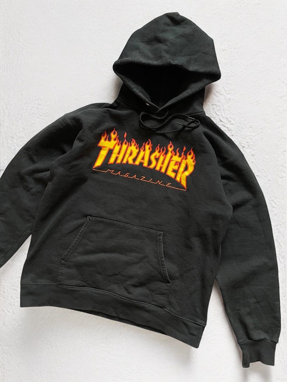 Thrasher × Vintage THRASHER FLAME VINTAGE HOODIE SKATEBOARDING STREETWEAR Y2k Size US S / EU 44-46 / 1 - 1 Thumbnail