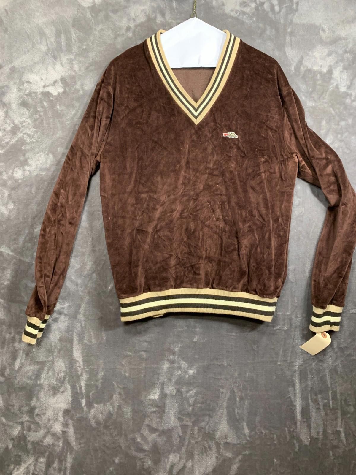 Sears Vintage 80's Sears Mens Fire Dragon Velour Shirt L (#116) Size US L / EU 52-54 / 3 - 1 Thumbnail