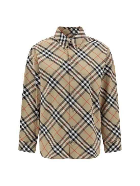 Burberry BURBERRY Women Shirts 8106164 B9368 BEIGE Size XS / US 0-2 / IT 36-38 - 1 Thumbnail