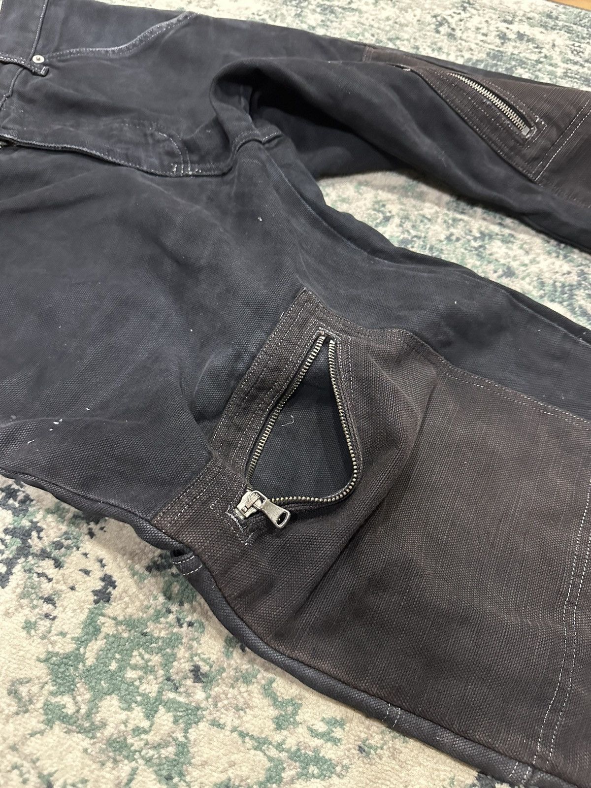 Armani Vintage Armani Cargo Double Zipper Double Knee Baggy Pants Size US 32 / EU 48 - 3 Thumbnail