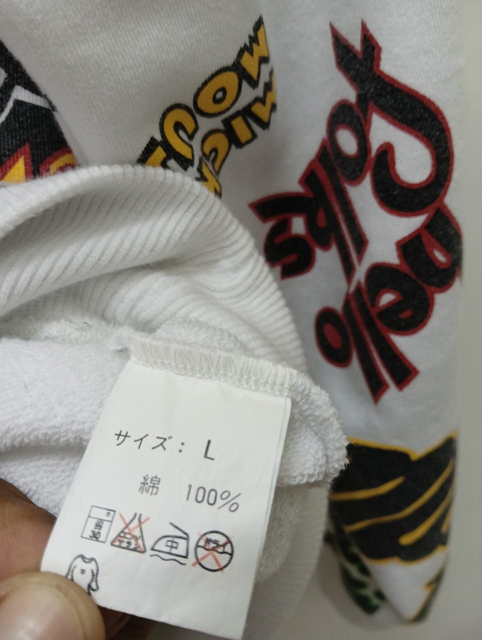 Mickey Mouse Vintage 90s Mickey Mouse Sweatshirt japan Size US L / EU 52-54 / 3 - 2 Thumbnail