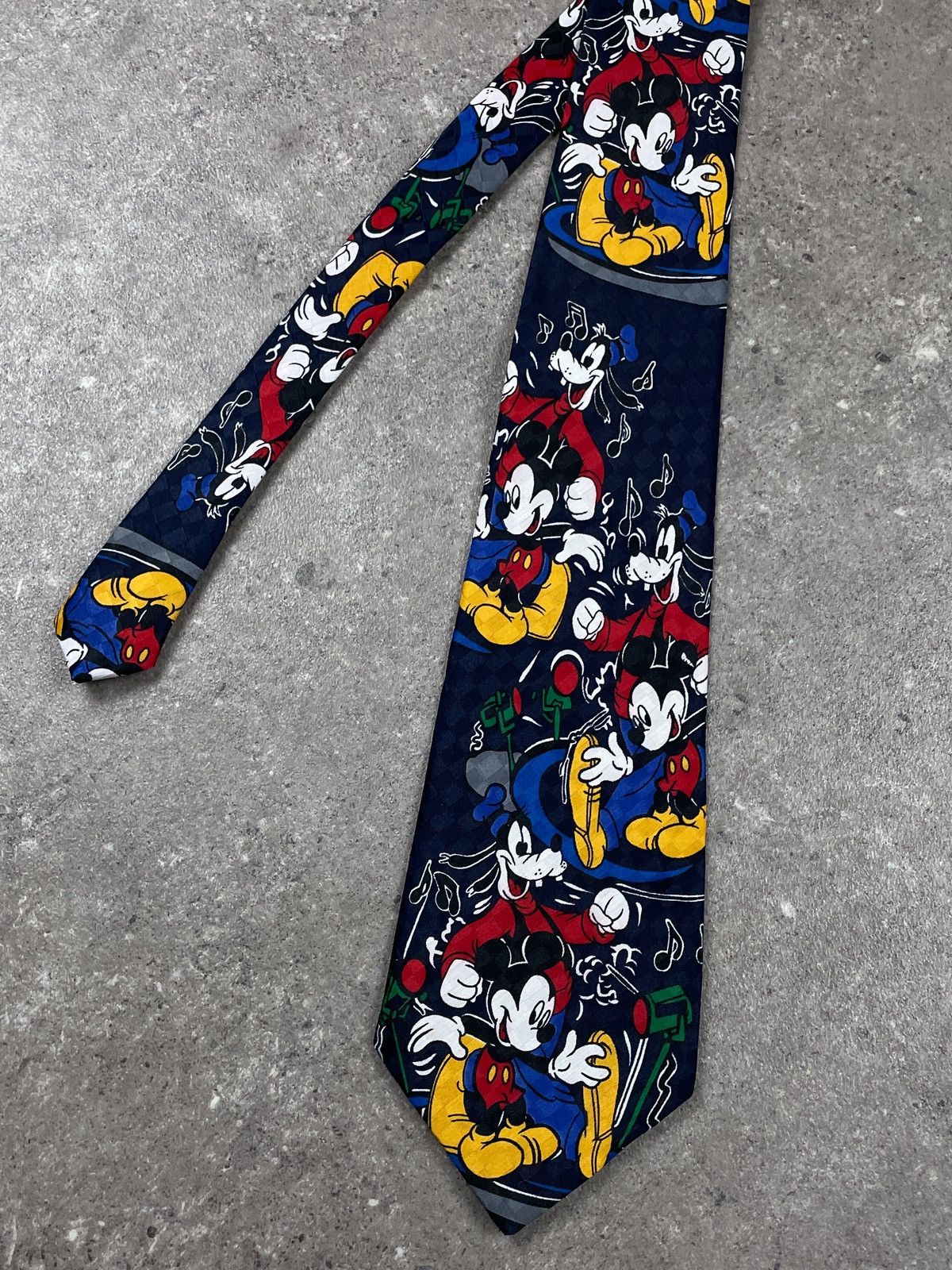 Disney Vintage Disney Unlimited Mickey Mouse Silk Tie Men’s Necktie Size ONE SIZE - 2 Thumbnail