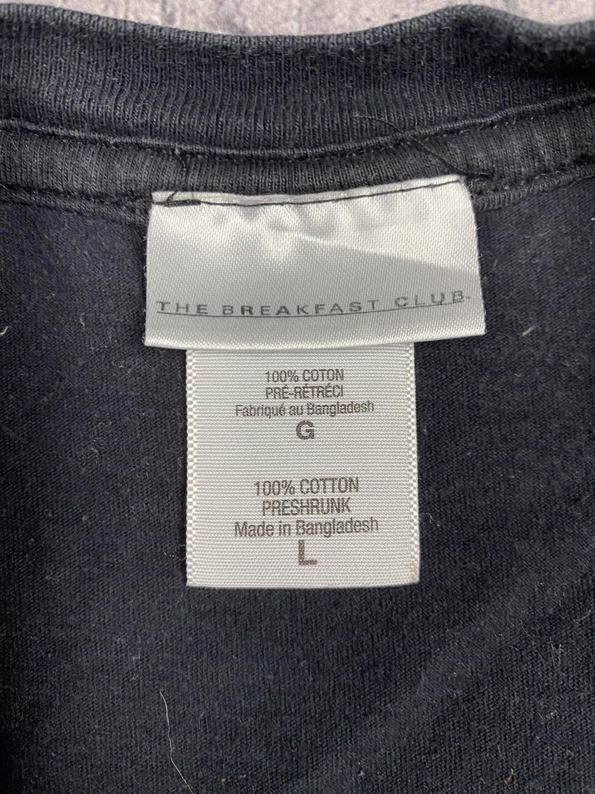 Vintage Vintage The Breakfast Club Movie T-Shirt Size US L / EU 52-54 / 3 - 11 Thumbnail