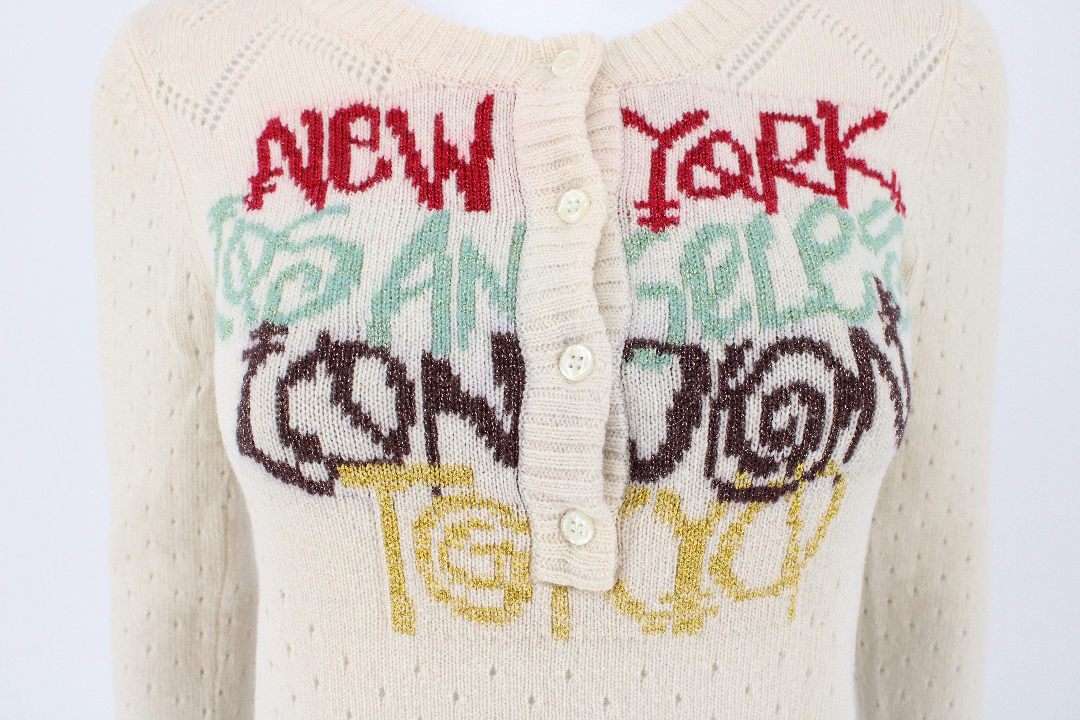 Stussy Y2K Stussy Girls World Tour Knit Size S / US 4 / IT 40 - 7 Thumbnail