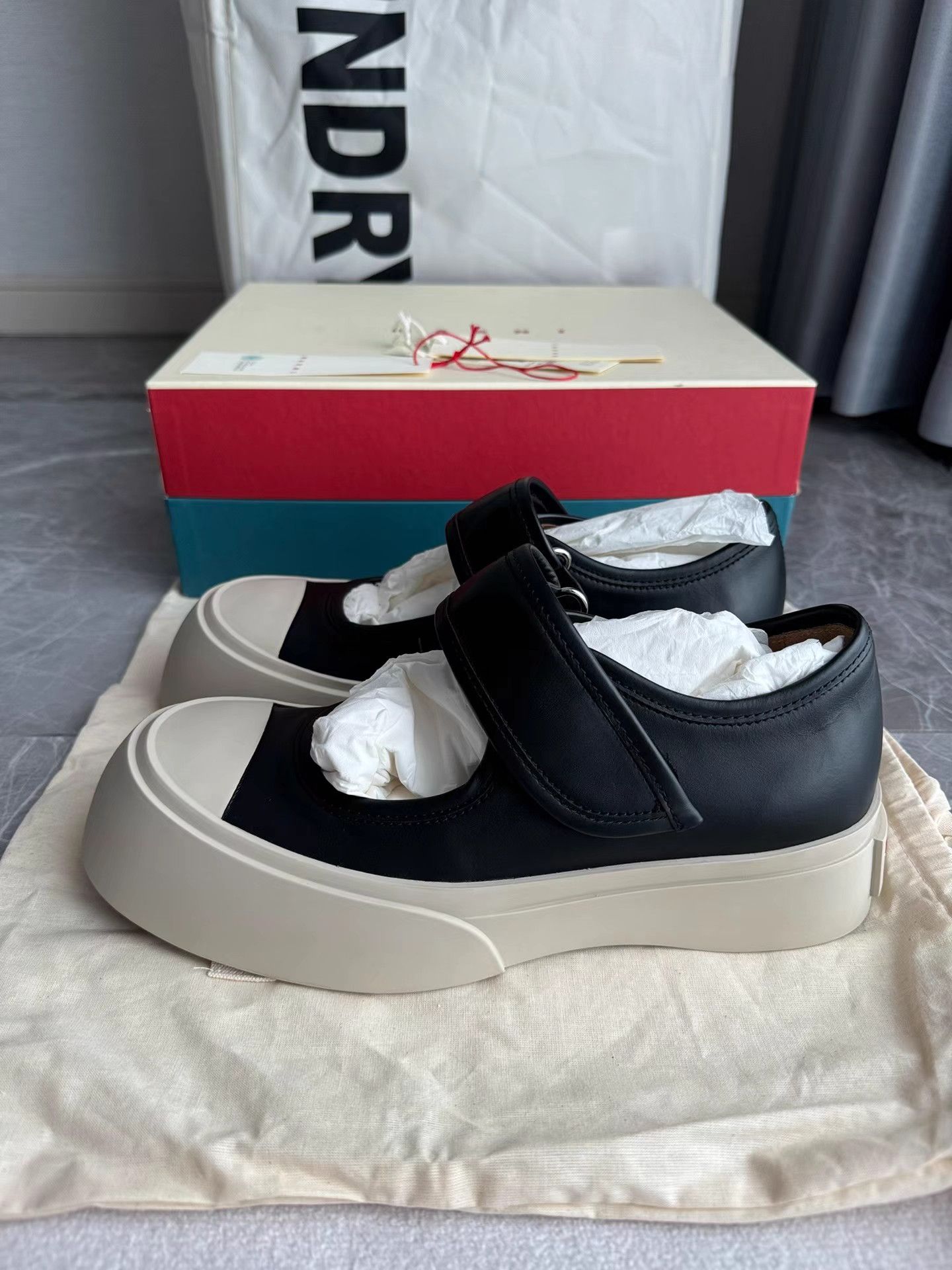 Marni Marni Big Head Mary Jane Velcro Shoes K6 Size US 9 / IT 39 - 1 Thumbnail