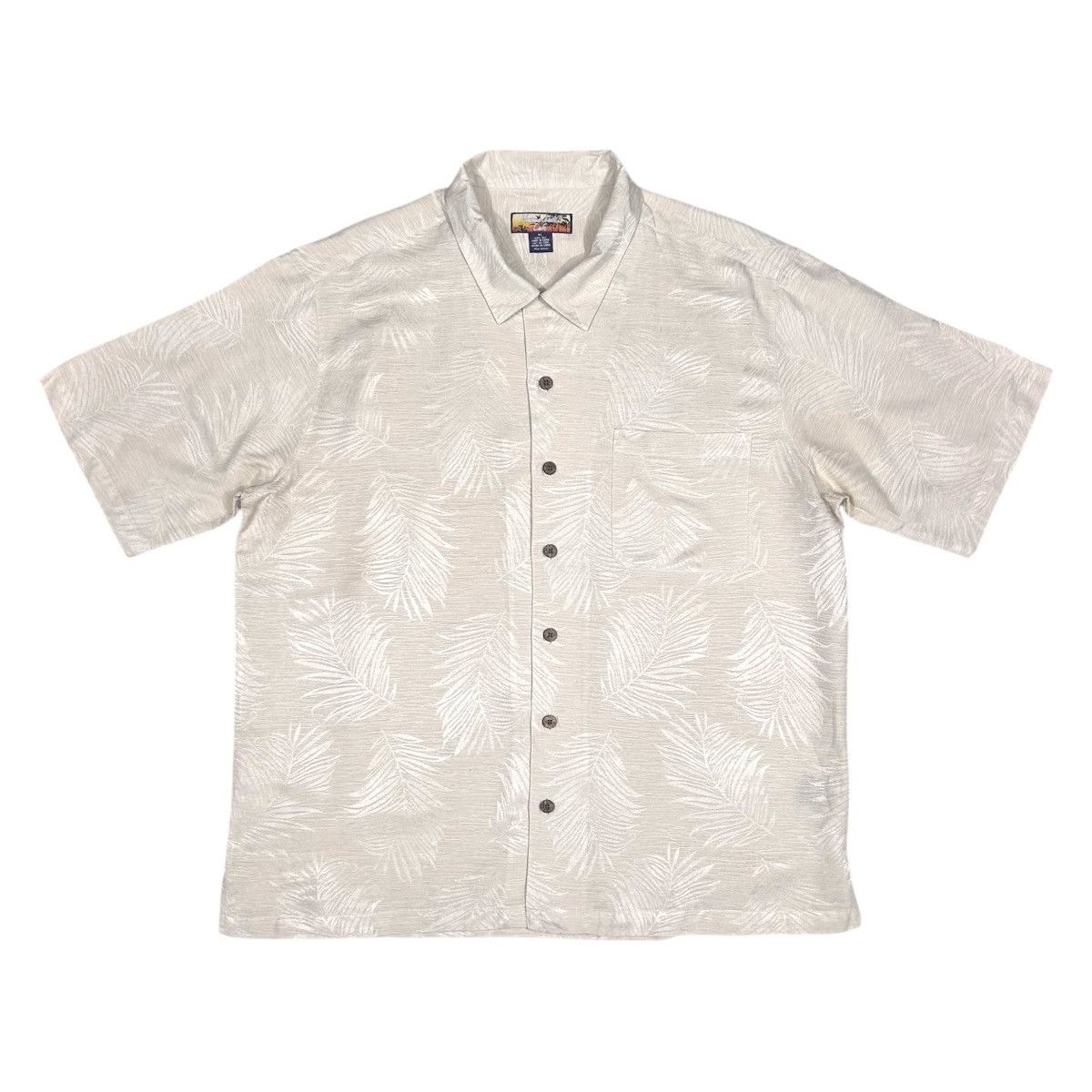 Havana Jacks Cafe Havana Jacks Cafe Palm Tree White Hawaii Shirt Size US XXL / EU 58 / 5 - 1 Thumbnail