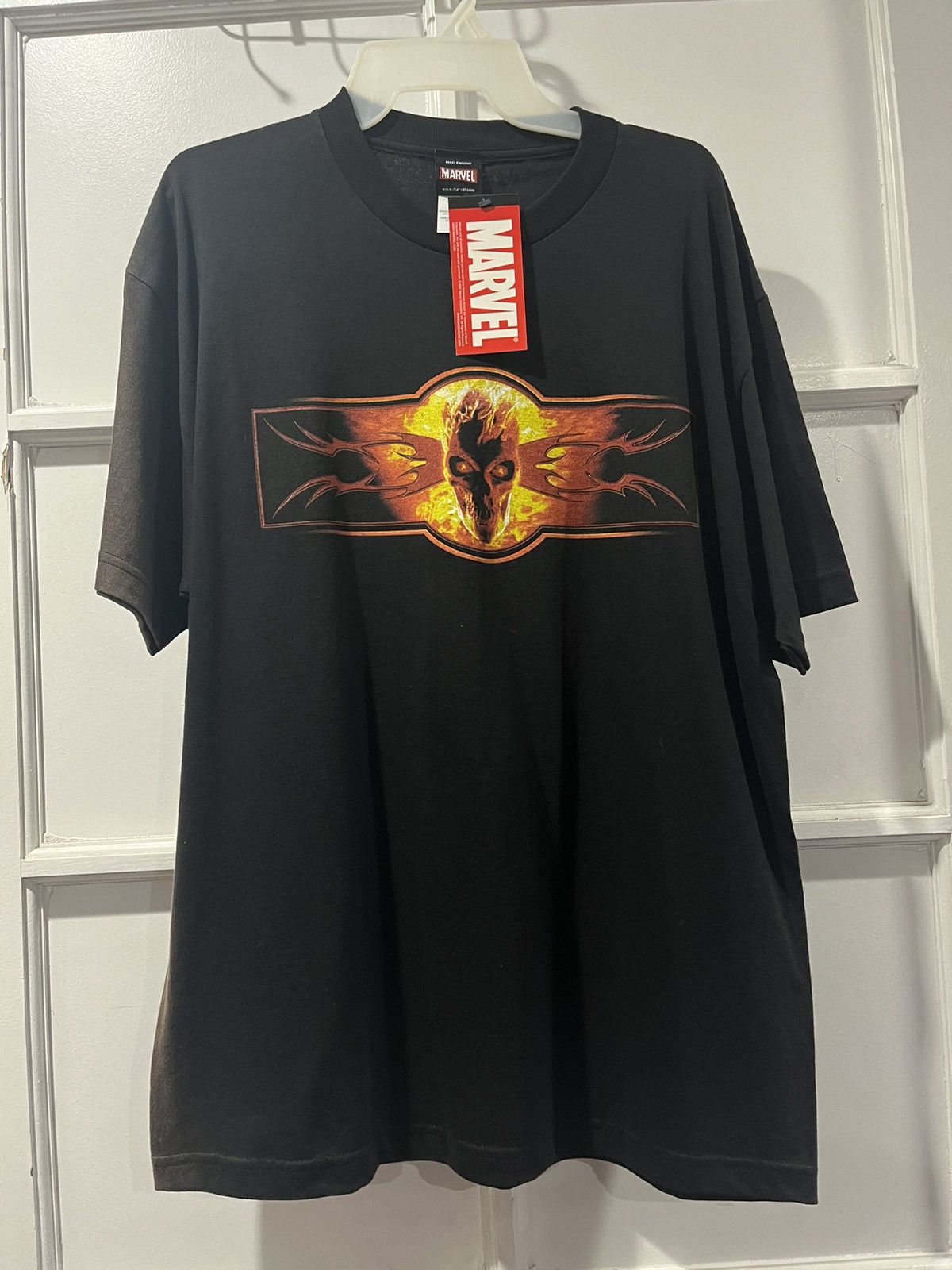 Marvel Comics Vintage Marvel Ghostrider Tshirt Size US XL / EU 56 / 4 - 1 Thumbnail
