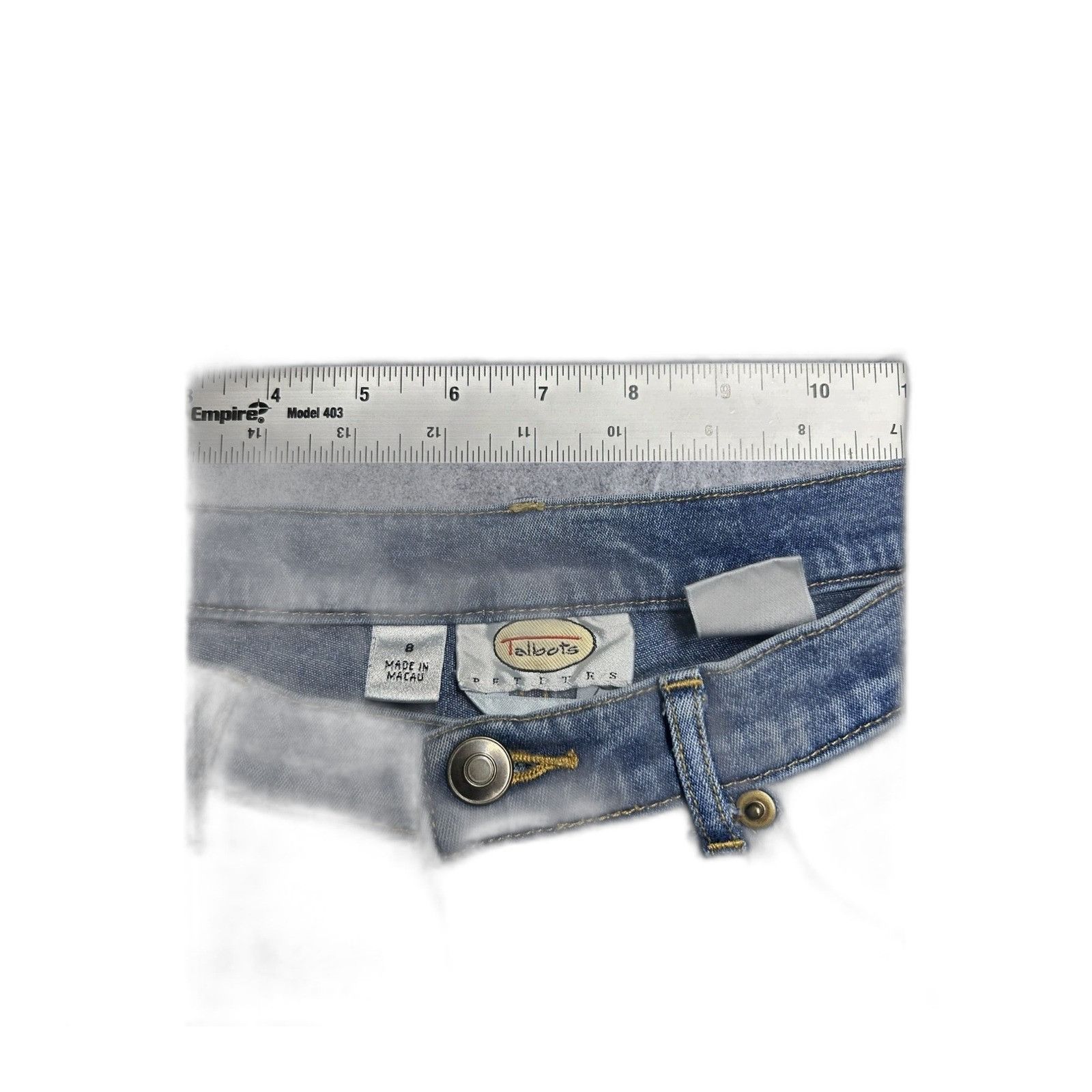 Vintage Talbots Petites Stretch Jeans Women Denim Size 8 Size US 26 / EU 42 - 3 Thumbnail