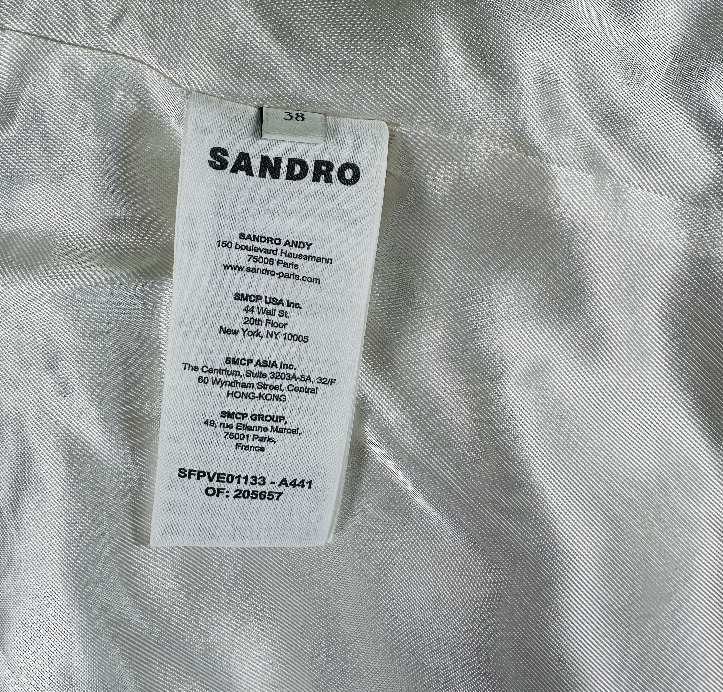 Sandro Sleeveless tweed jacket vest Size S / US 4 / IT 40 - 6 Thumbnail