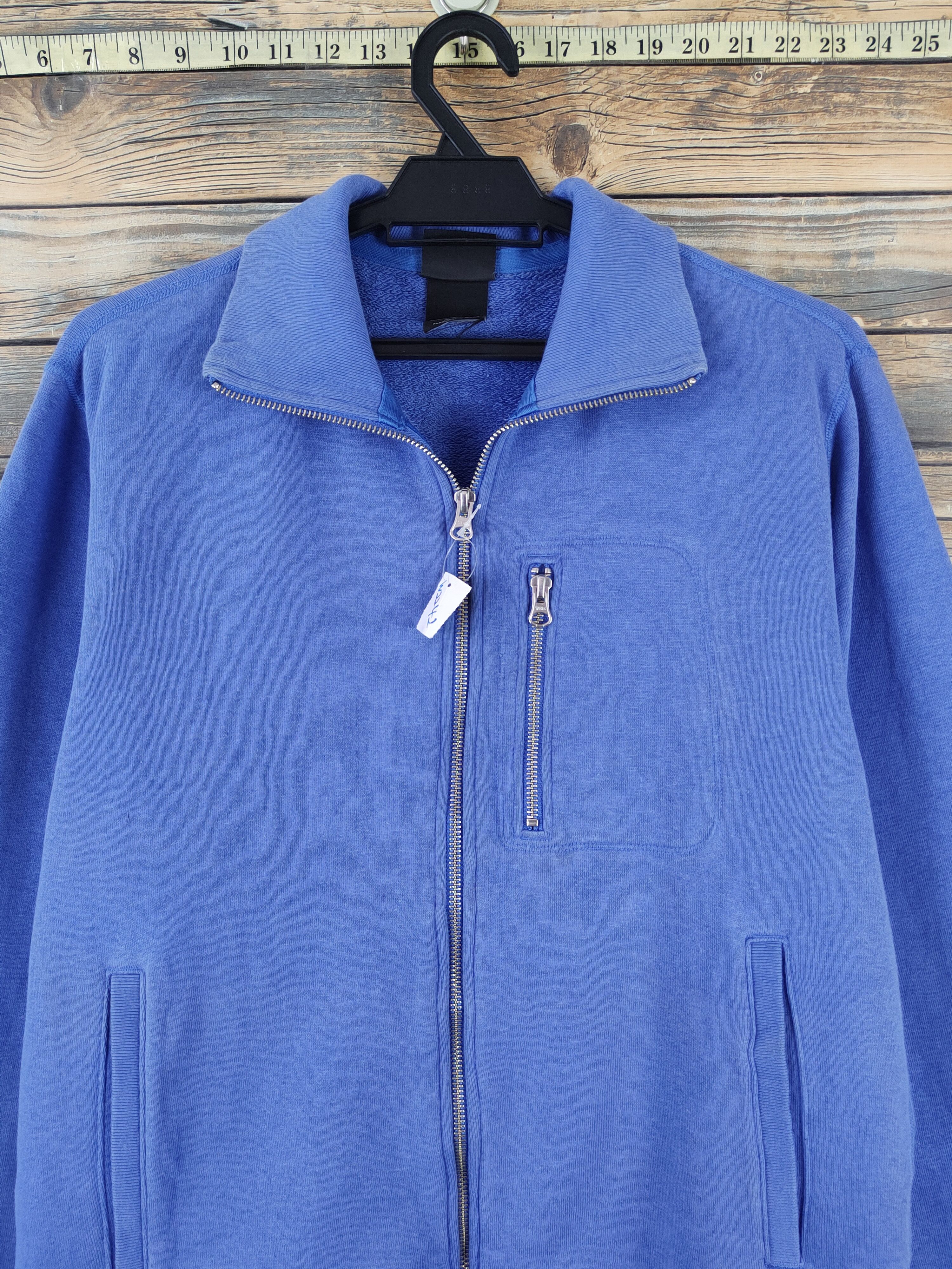 Nike DL Nike Blue Sportswear Sweaters vintage japan #W2242 Size US M / EU 48-50 / 2 - 2 Thumbnail