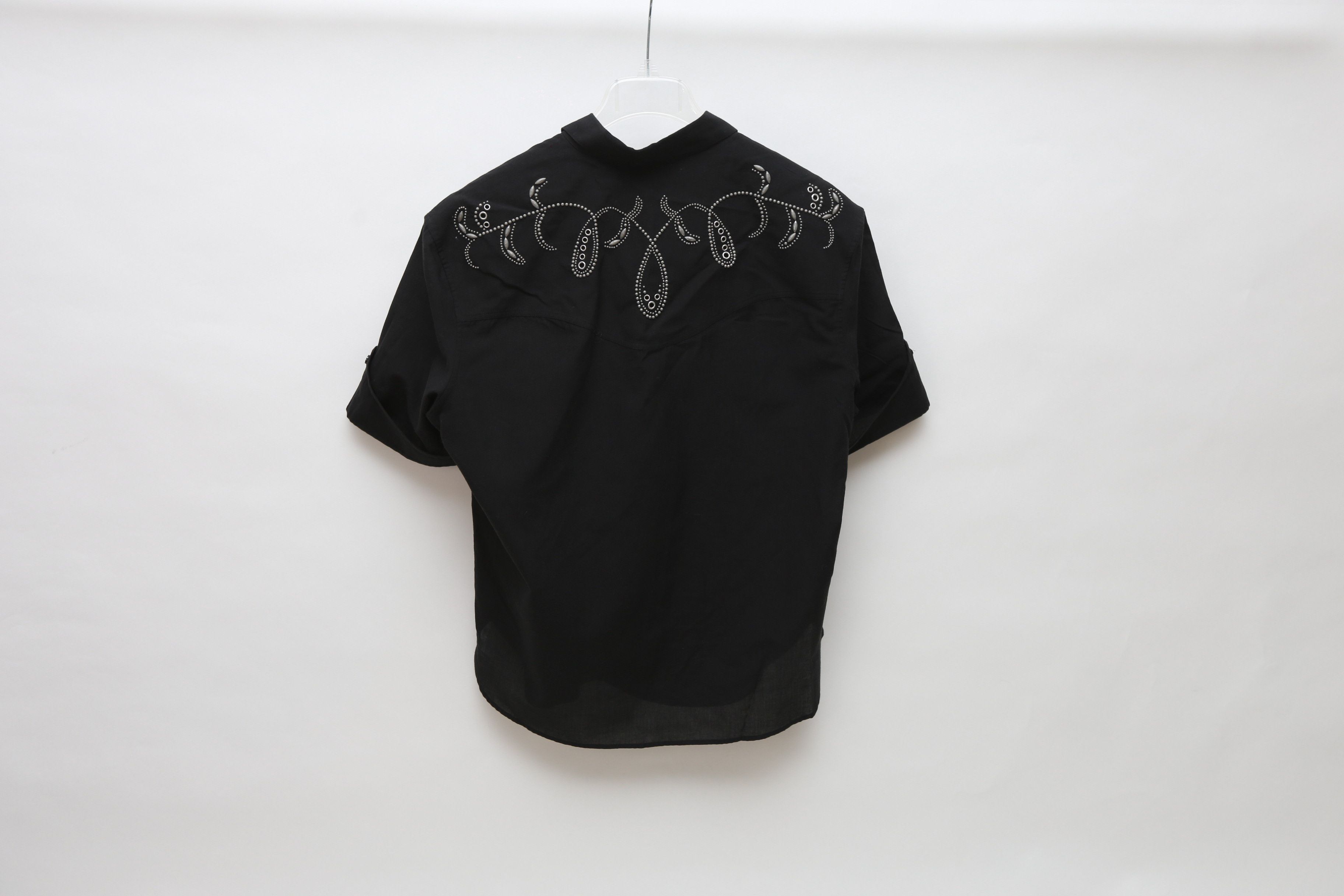 Saint Laurent Paris Short Sleeve Botton Shirt Size US L / EU 52-54 / 3 - 3 Thumbnail