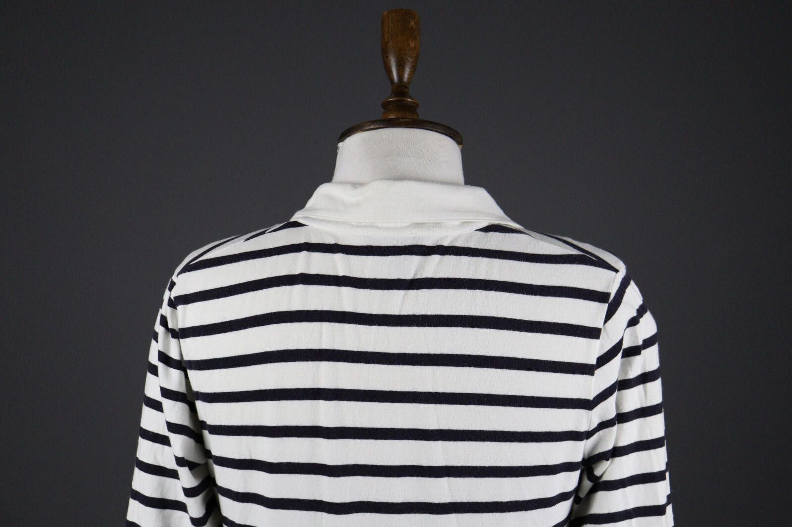 Escada Escada White Stripe Button Top Blouse Cardigan Size S Size S / US 4 / IT 40 - 6 Thumbnail