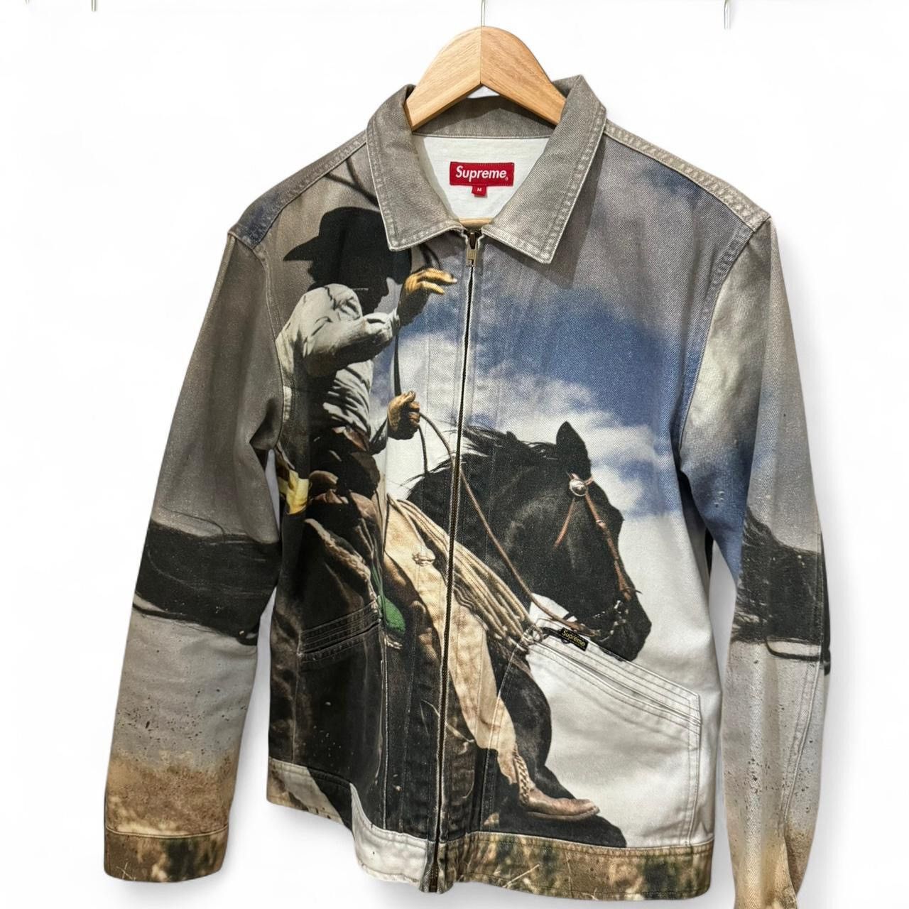 Supreme Supreme Cowboy Denim Jacket Size US M / EU 48-50 / 2 - 1 Thumbnail