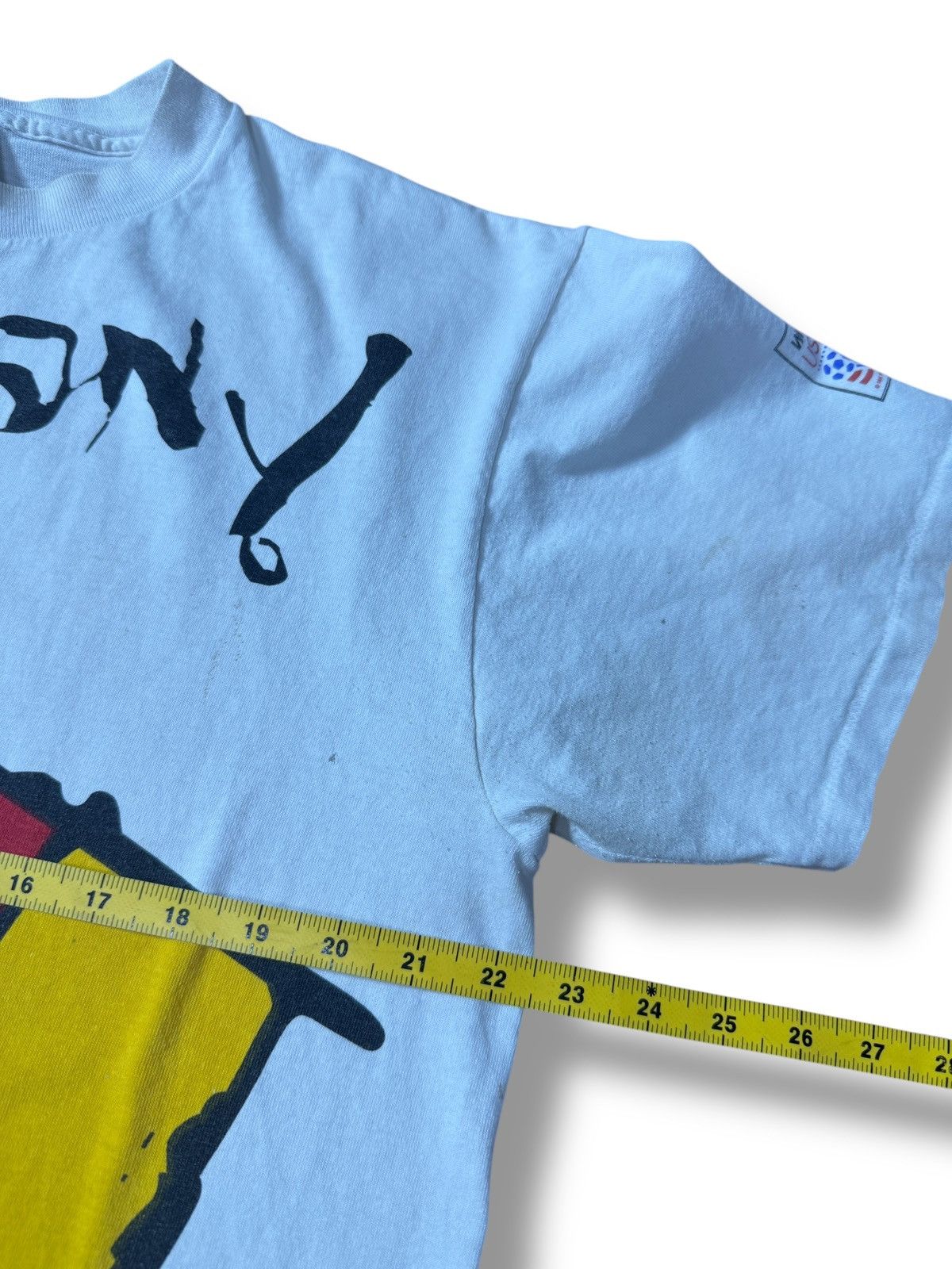 Adidas × Vintage *RARE* 1994 90s VINTAGE GERMANY WORLD CUP FOOTBALL TEE Size US L / EU 52-54 / 3 - 8 Thumbnail