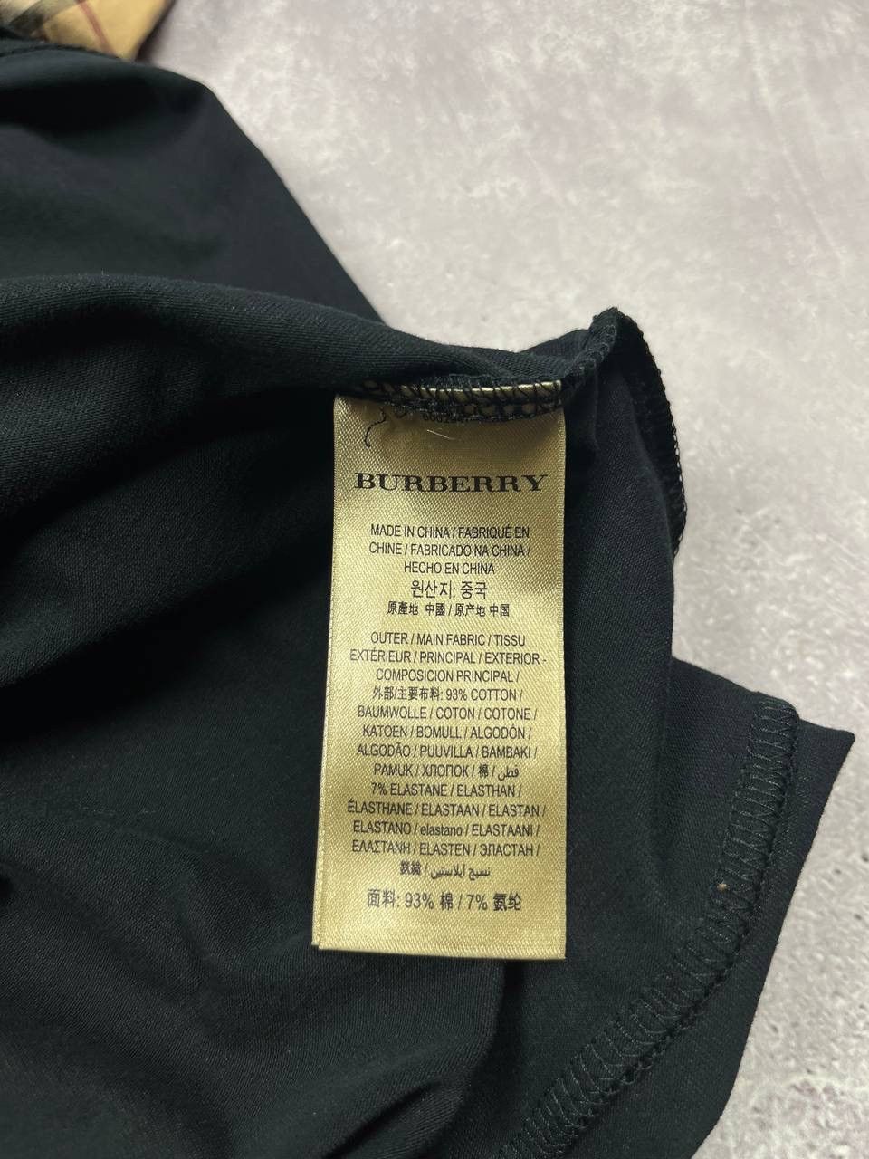 Burberry Burberry Women's Plaid Logo Short Sleeve Crew Neck T-Shirt Size XS / US 0-2 / IT 36-38 - 4 Thumbnail