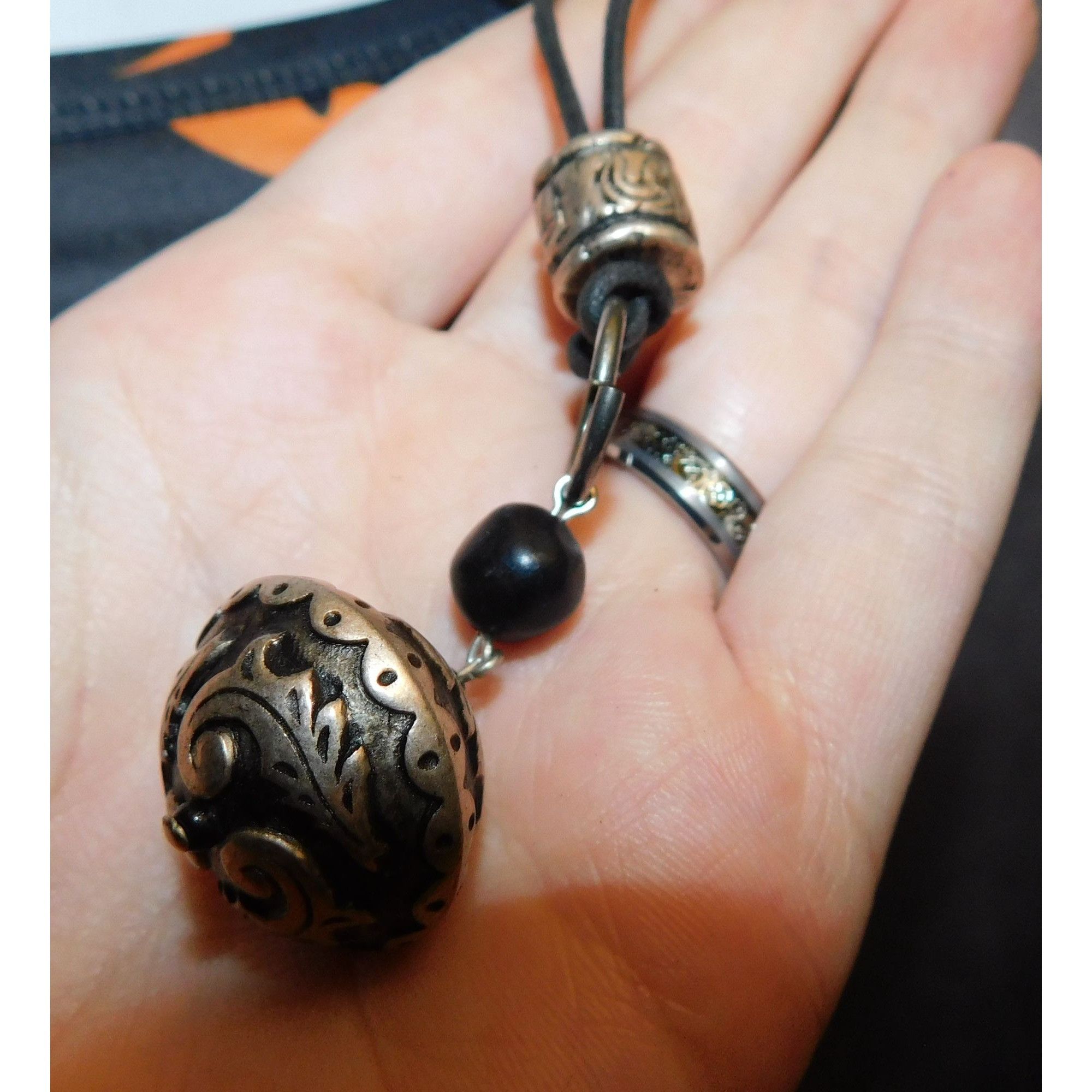 Other Oversized Brutalist Drop Pendant Necklace Size ONE SIZE - 5 Thumbnail
