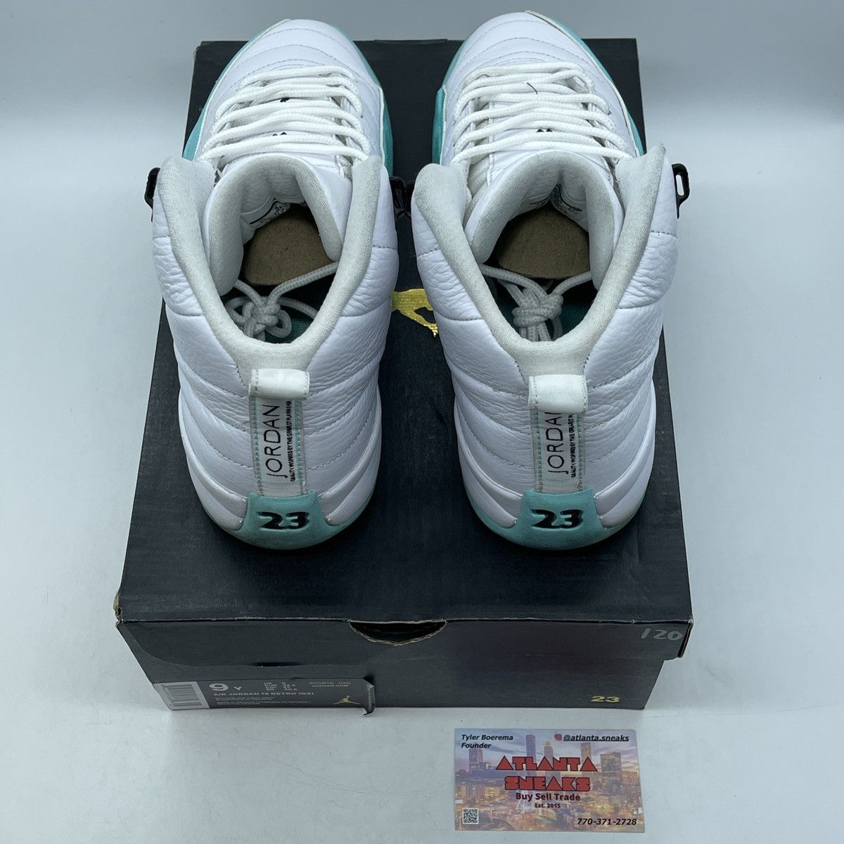 Jordan Brand Air Jordan 12 light aqua Size US 9 / EU 42 - 6 Thumbnail