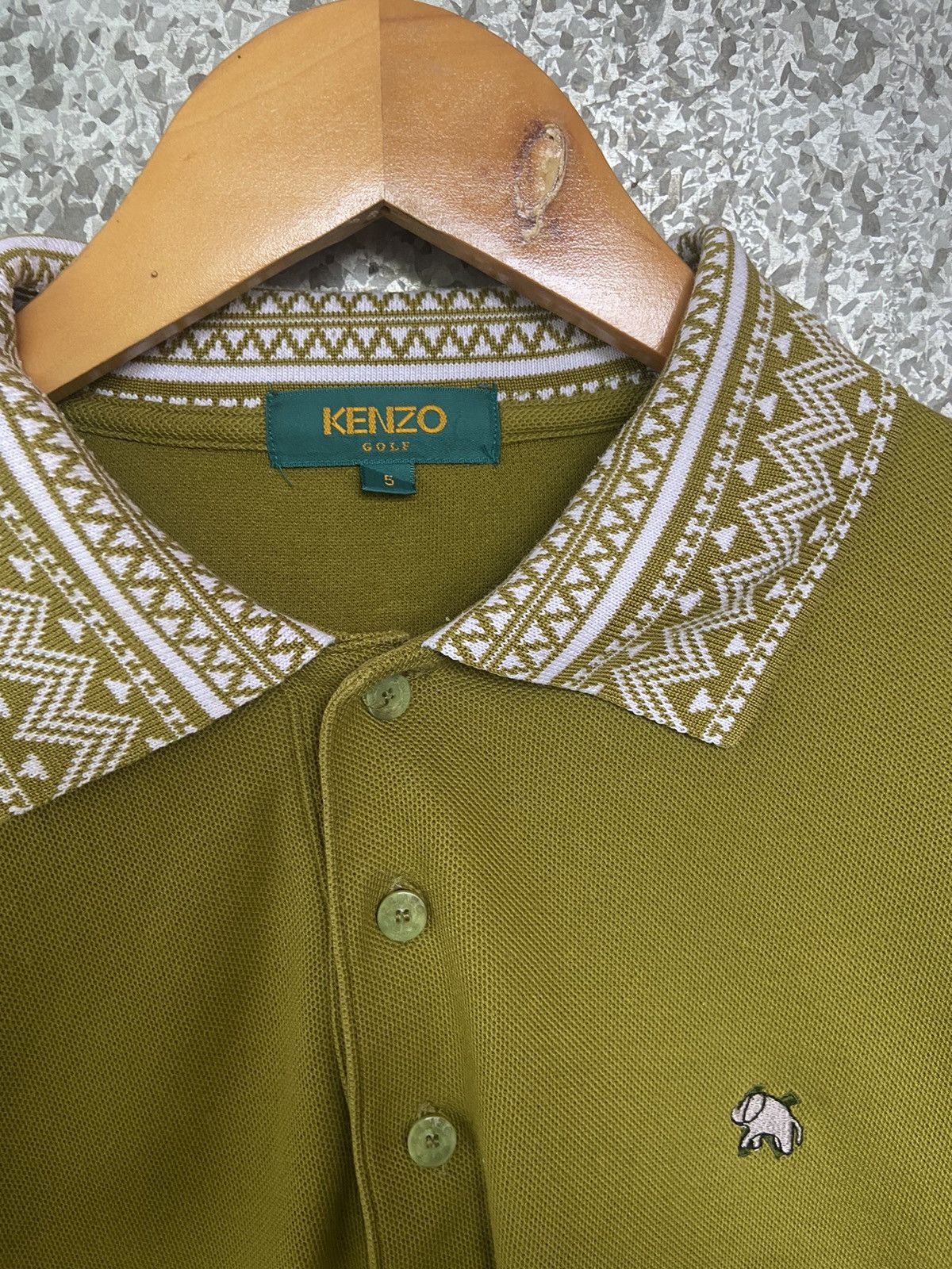 Kenzo Kenzo Golf polo long sleeve Size US L / EU 52-54 / 3 - 3 Thumbnail