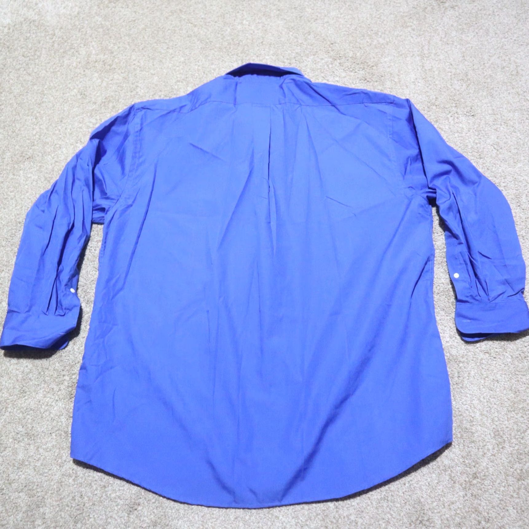 Alexander Julian Alexander Julian Shirt Button-Up XL Blue Mens Long Sleeve Size US XL / EU 56 / 4 - 7 Thumbnail