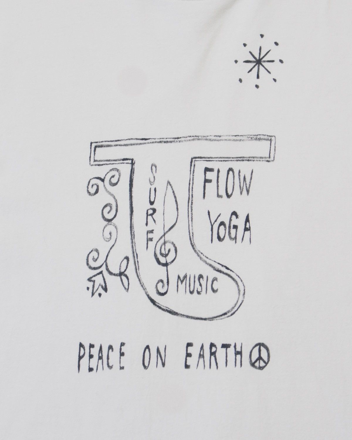 Vintage 2000S PEACE ON EARTH TEE Size US L / EU 52-54 / 3 - 3 Thumbnail