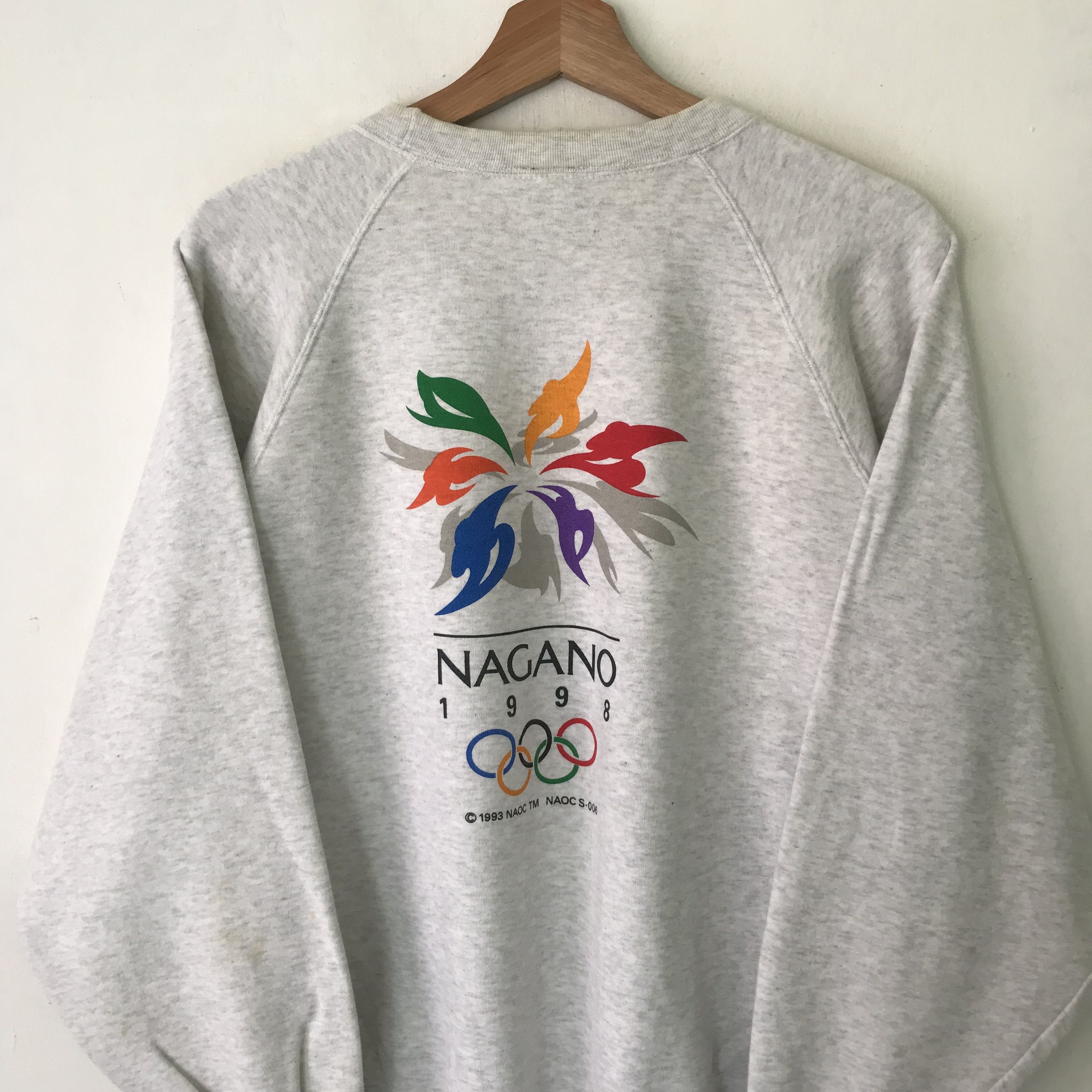 Vintage vintage nagano sweatshirt - 136 Size US M / EU 48-50 / 2 - 8 Thumbnail