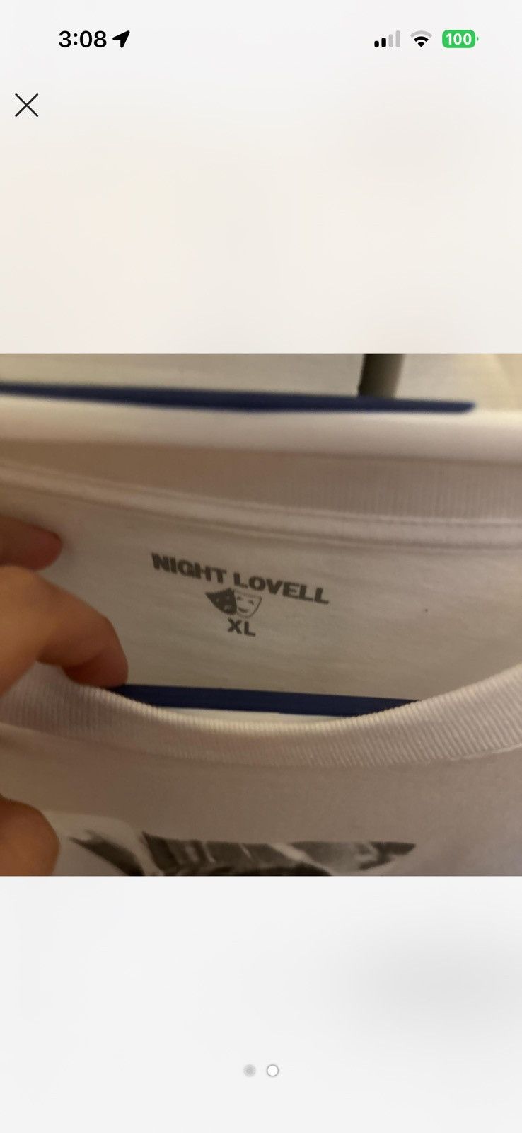 Other Night Lovell biography shirt Size US XL / EU 56 / 4 - 2 Thumbnail