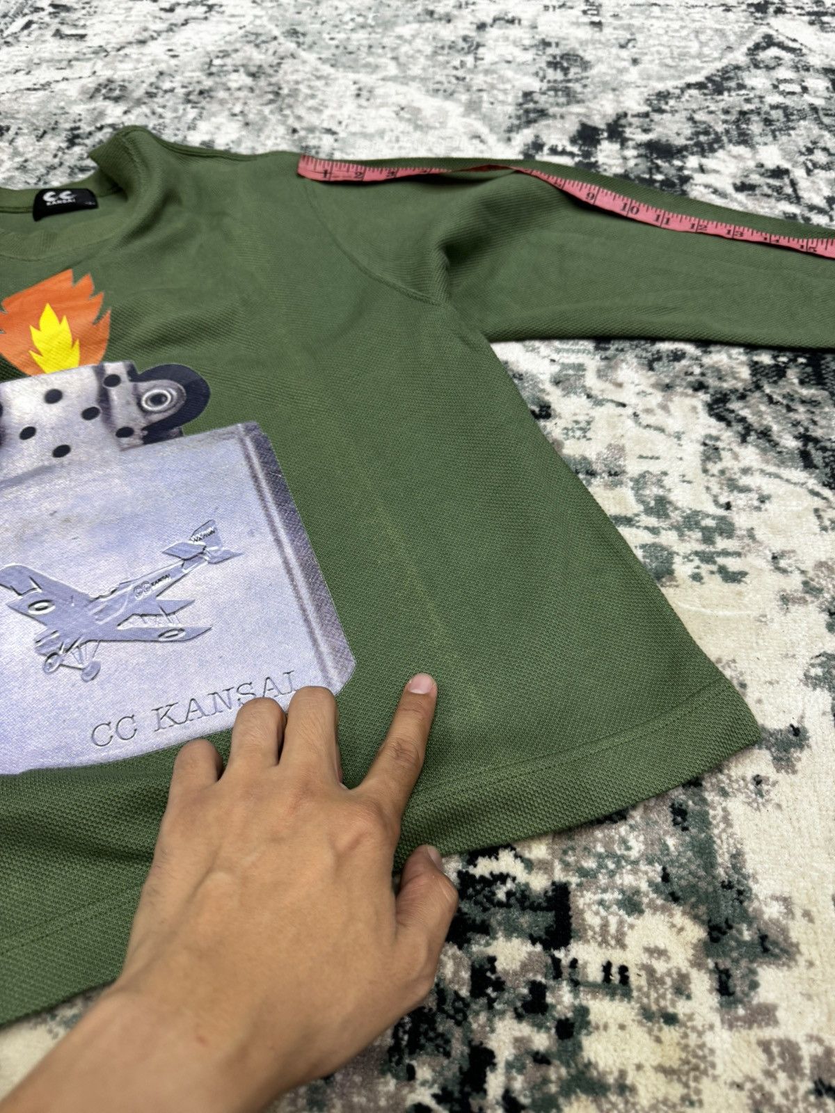 Kansai Yamamoto × Vintage CC KANSAI LIGHTER MOTIVE SHIRT Size US M / EU 48-50 / 2 - 10 Thumbnail