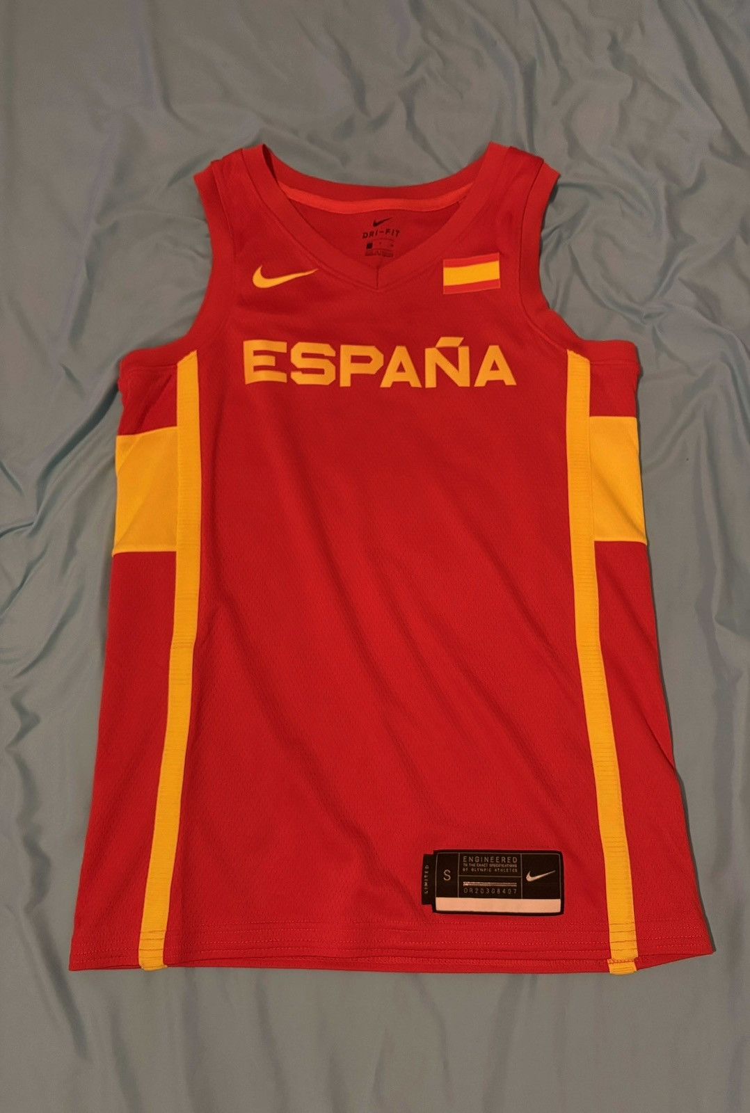 Nike Spain Nike Rare Limited Men's Nike Basketball Jersey small Size US S / EU 44-46 / 1 - 2 Thumbnail