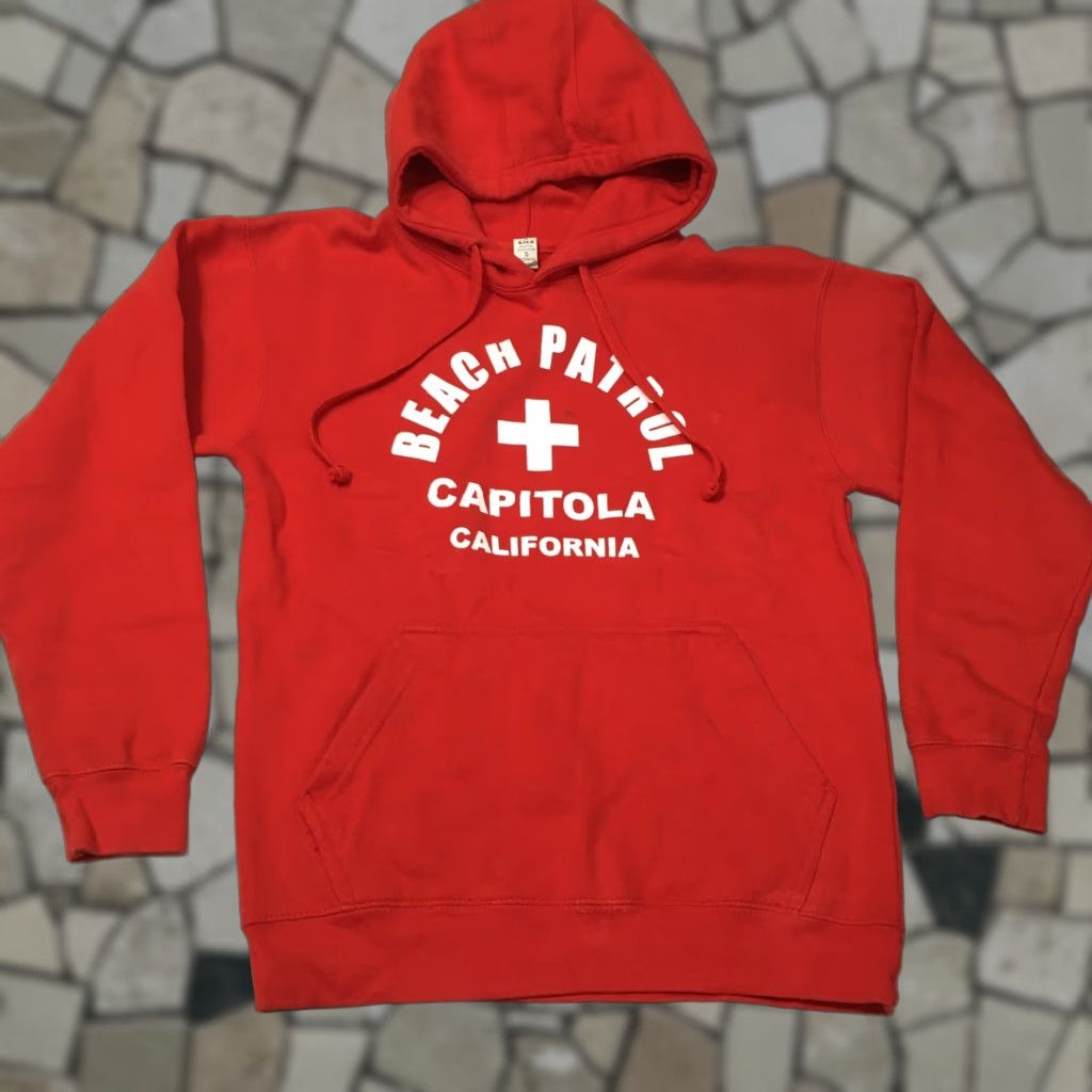 Vintage AHS Beach Patrol Hoodie Sweatshirt Adult S Red Size US S / EU 44-46 / 1 - 1 Thumbnail