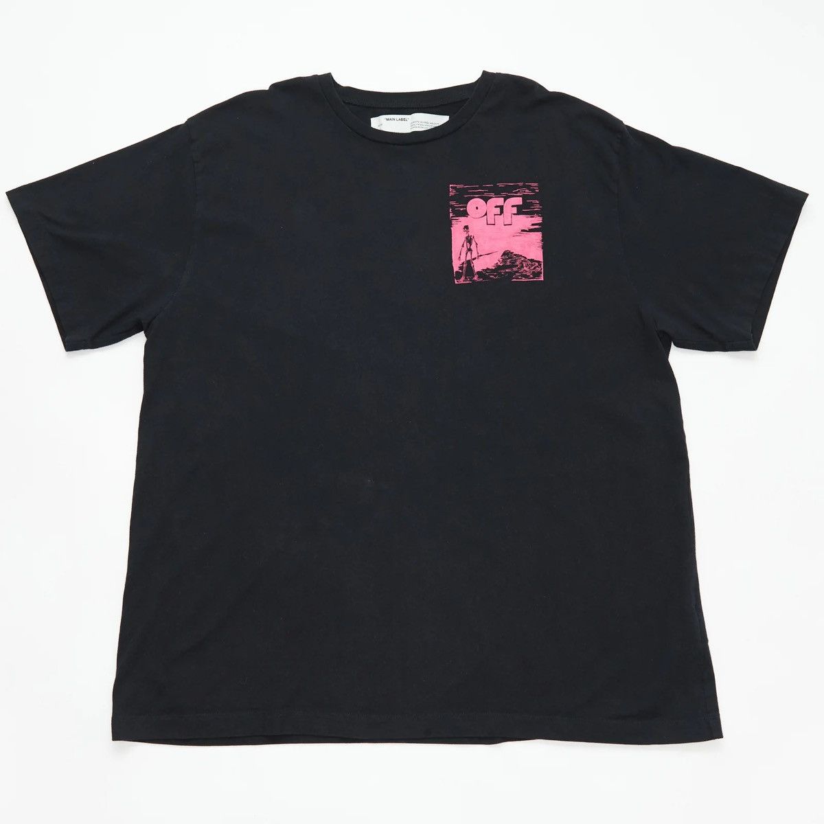 Off-White OFF-WHITE PINK SKULL T-SHIRT Size US XL / EU 56 / 4 - 1 Thumbnail