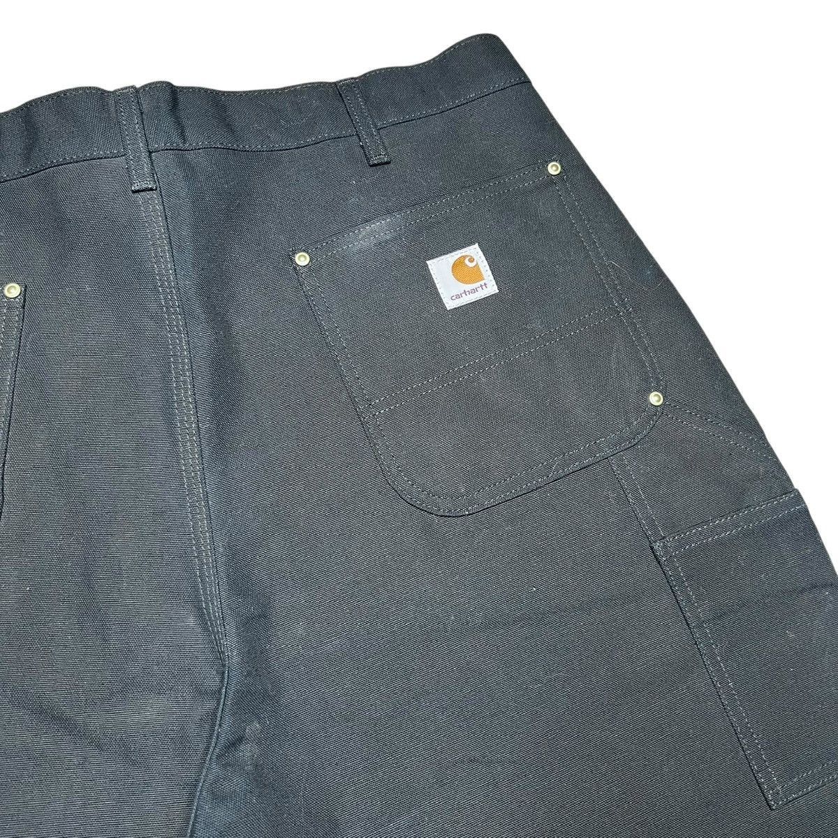Carhartt Vintage Carhartt B01 BLK Double Knee Black Carpenter Pants Size US 38 / EU 54 - 13 Thumbnail
