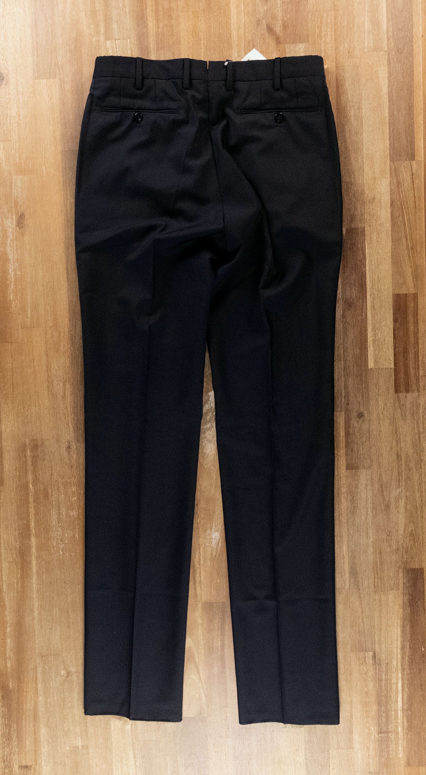 Incotex INCOTEX navy blue wool dress pants trousers 34 / 50 Size US 34 / EU 50 - 7 Thumbnail