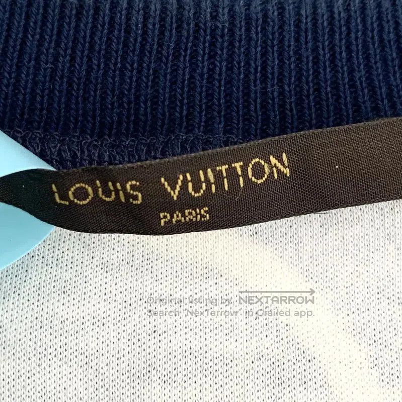 Louis Vuitton Louis Vuitton Navy Blue Men's Sweatshirt . Size US M / EU 48-50 / 2 - 5 Thumbnail
