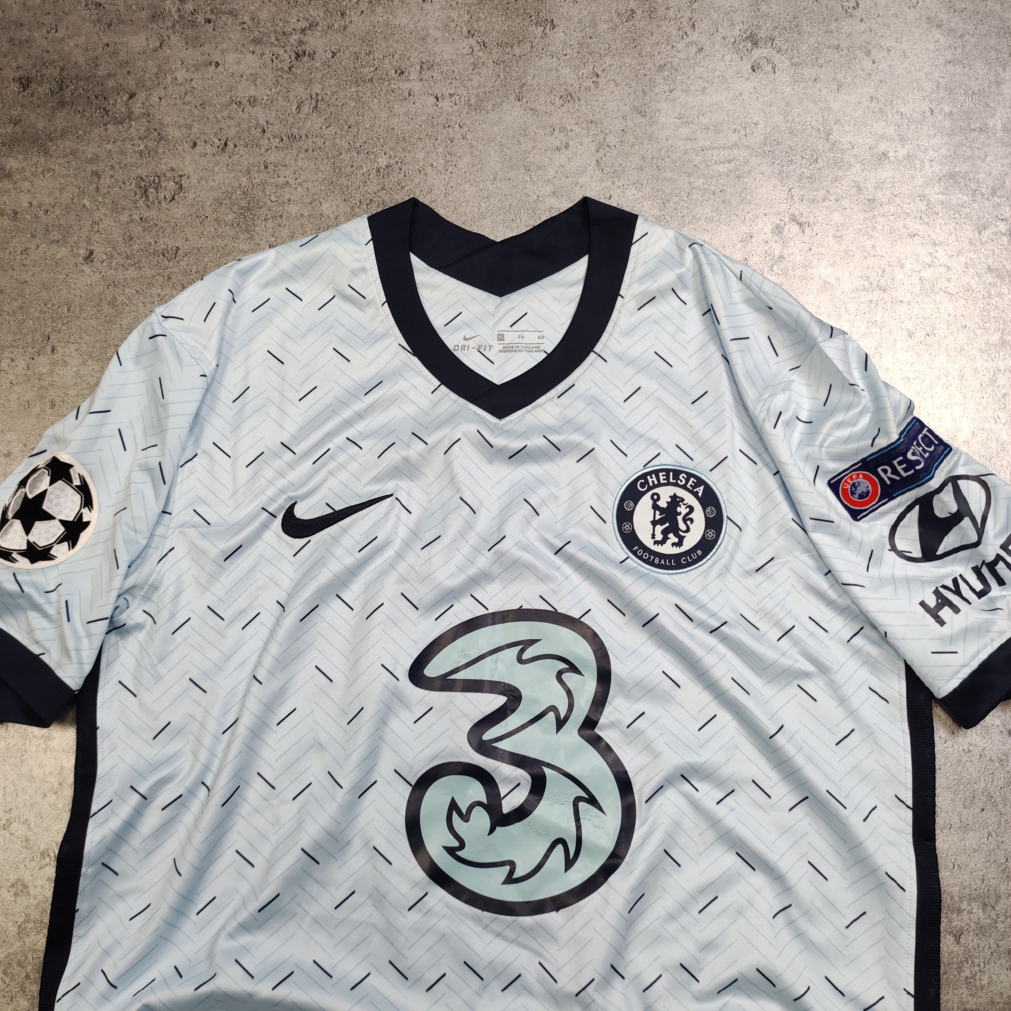 Chelsea Soccer × Nike RARE Chelsea London Football UCL #29 Havertz 2020 Jersey Size US XL / EU 56 / 4 - 4 Thumbnail