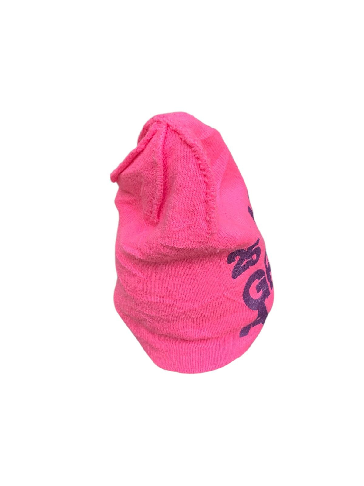 Japanese Brand × Kapital × Vintage Pink Knitt Beanie Hat Style Size ONE SIZE - 5 Thumbnail