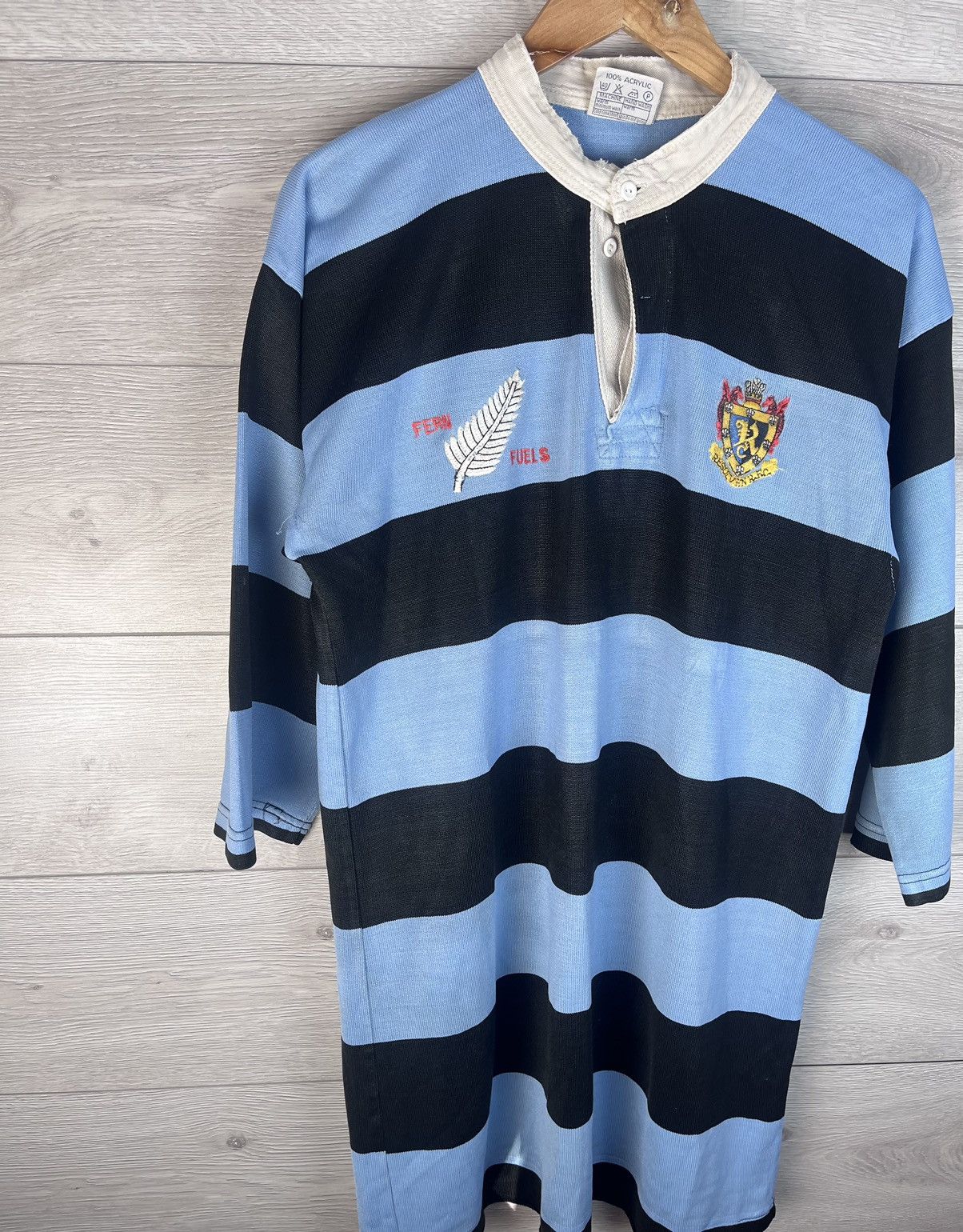 Salem Sportswear Men’s Very rare rugby jersey DERN FUELS Resolven R.F.C Size US XL / EU 56 / 4 - 4 Thumbnail