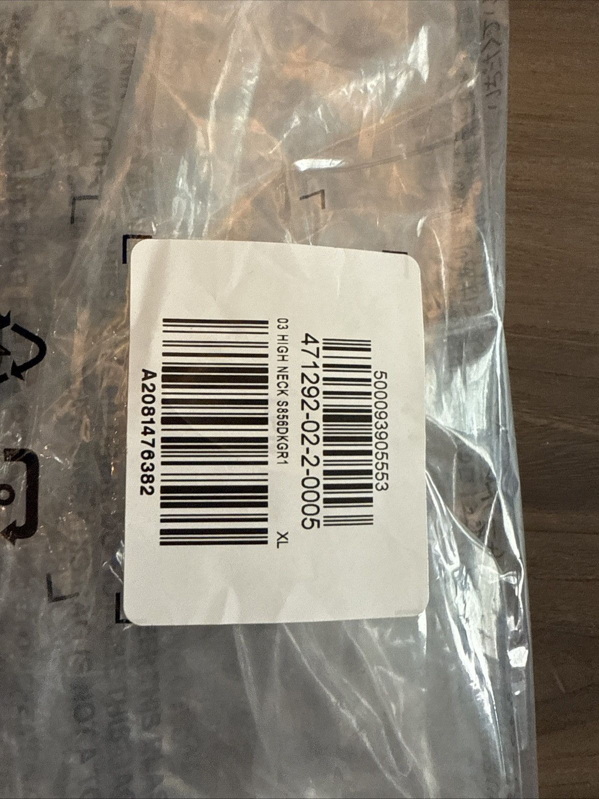 Balenciaga × Gap × Yeezy YEEZY GAP Balenciaga 03 High Neck Hoodie XL Dark Grey Size US XL / EU 56 / 4 - 8 Thumbnail