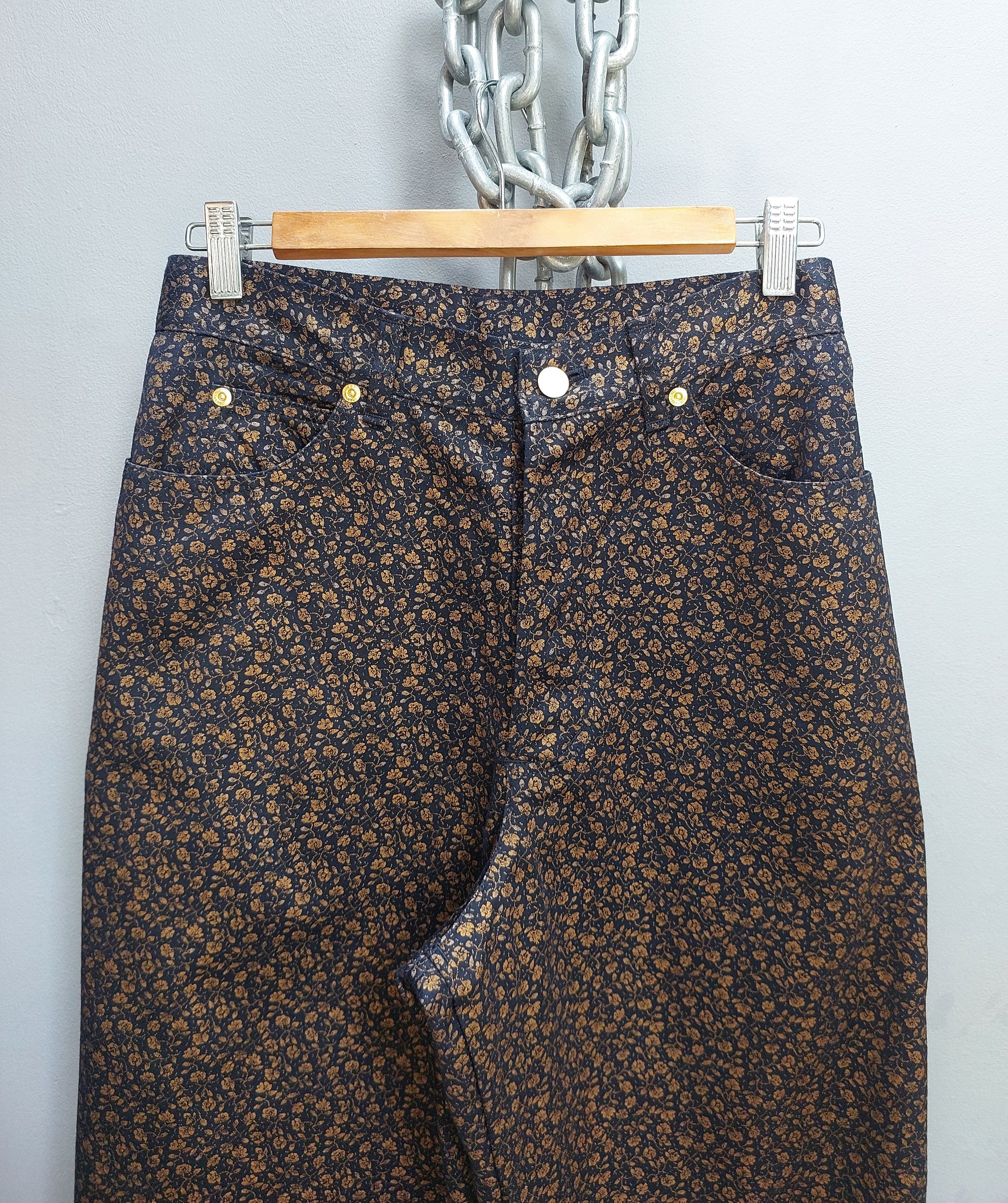 Jean Paul Gaultier Jean Paul Gaultier Floral Brocade Pants BNWT Size US 29 - 6 Thumbnail