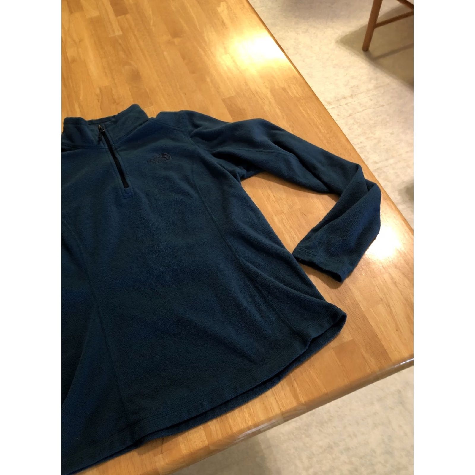 The North Face THE NORTH FACE Women's Fleece Top 1/4 Zip Blue Lightweight Sweatshirt S Size S / US 4 / IT 40 - 3 Thumbnail