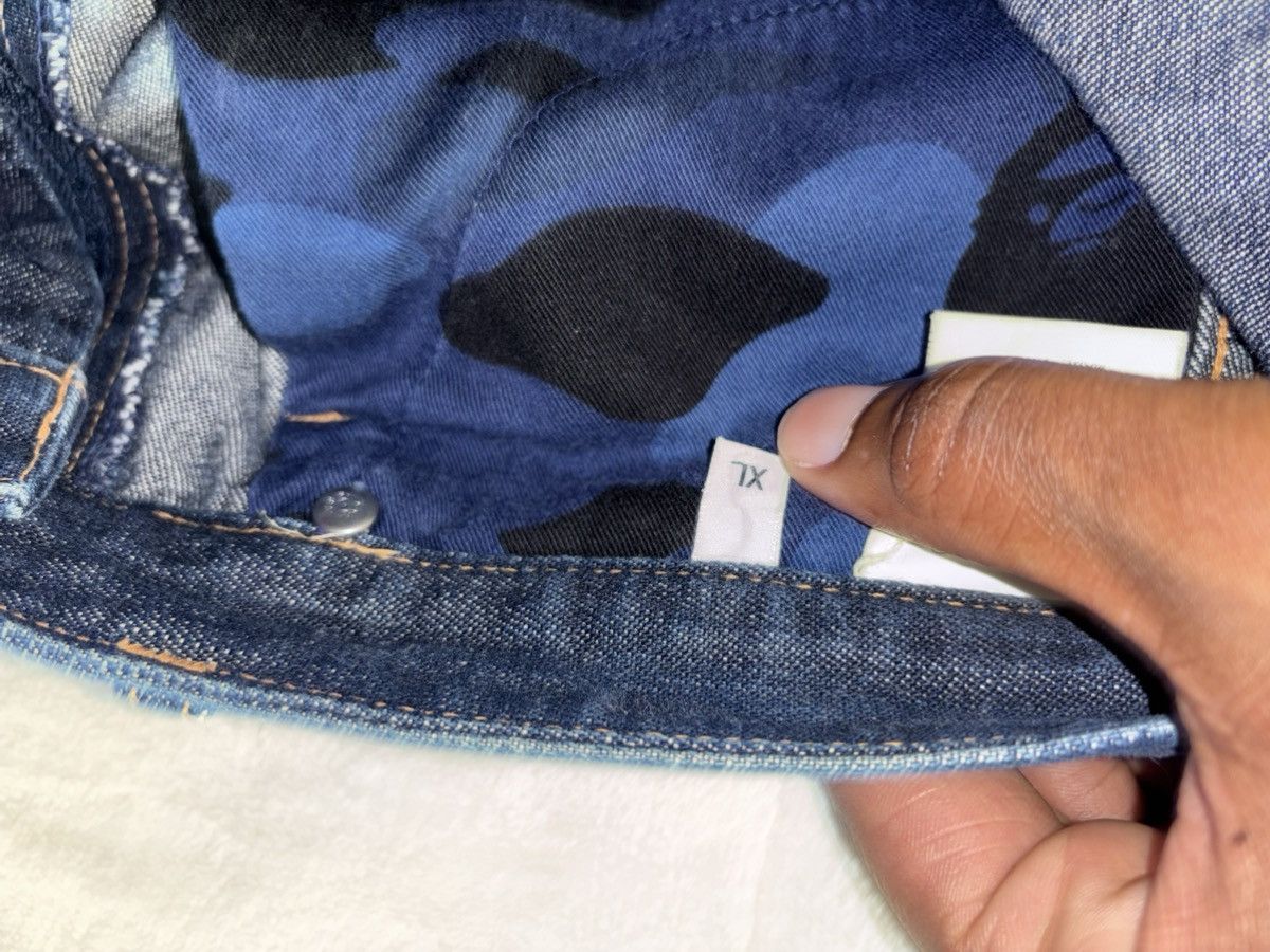 Bape Vintage Bape Denim Jeans Size XL (32-36) Nigo Era Size US 34 / EU 50 - 9 Thumbnail