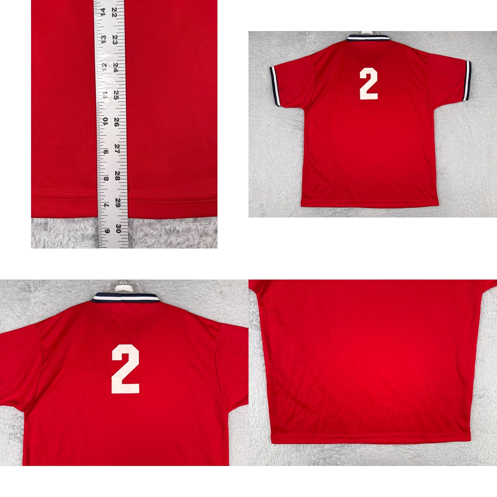 Vintage Cooperstown Dreams Park Shirt Adult Large Red V-Neck Little Majors #2 Baseball Size US L / EU 52-54 / 3 - 9 Thumbnail